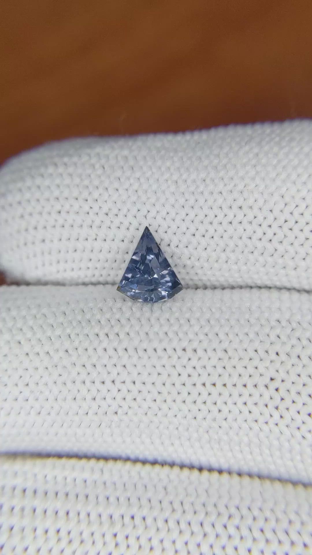 0.88 Ct. Spinel from Ceylon (Sri Lanka) Size Video