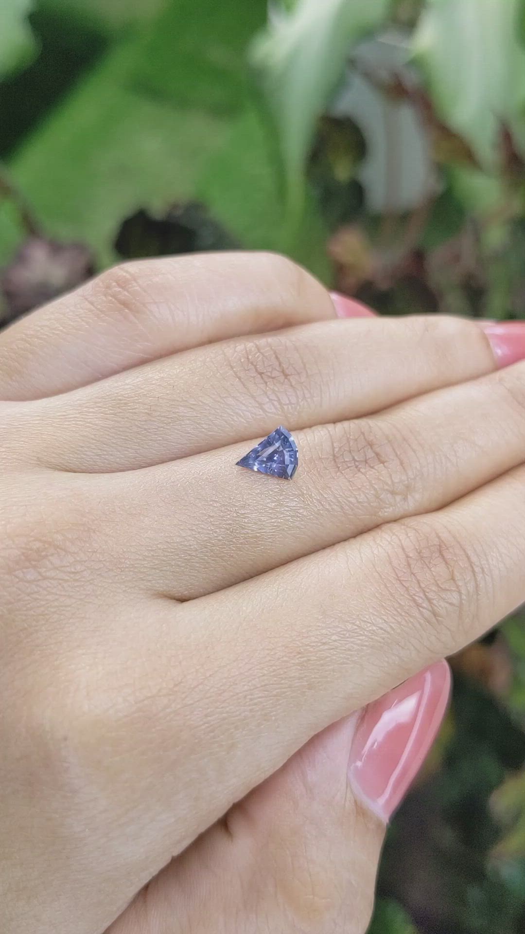 0.88 Ct. Spinel from Ceylon (Sri Lanka) Size Video