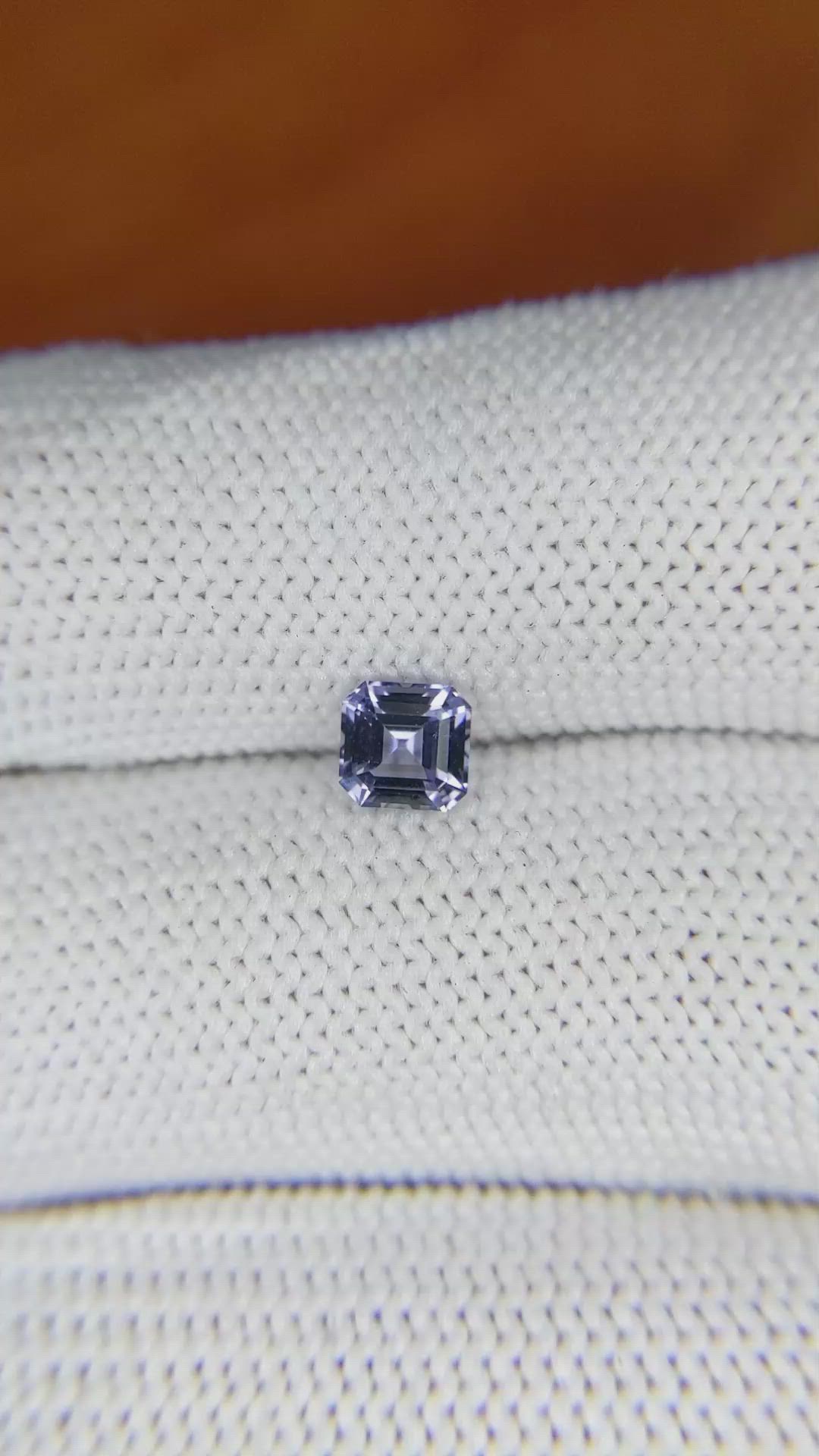 0.59 Ct. Spinel from Ceylon (Sri Lanka) Size Video