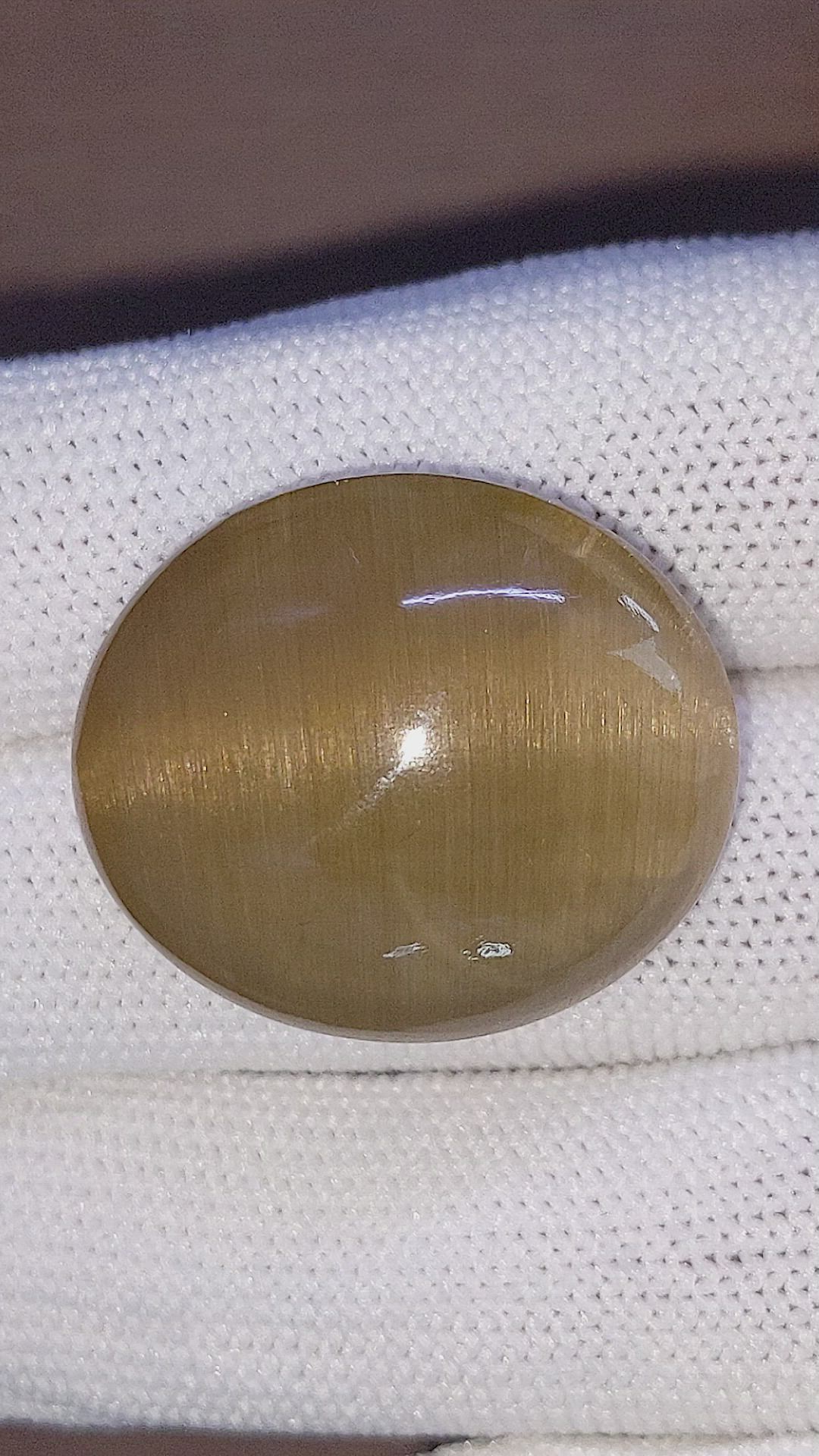 72.58 Ct. Cabochon Rutilated Quartz from Ceylon (Sri Lanka) Size Video