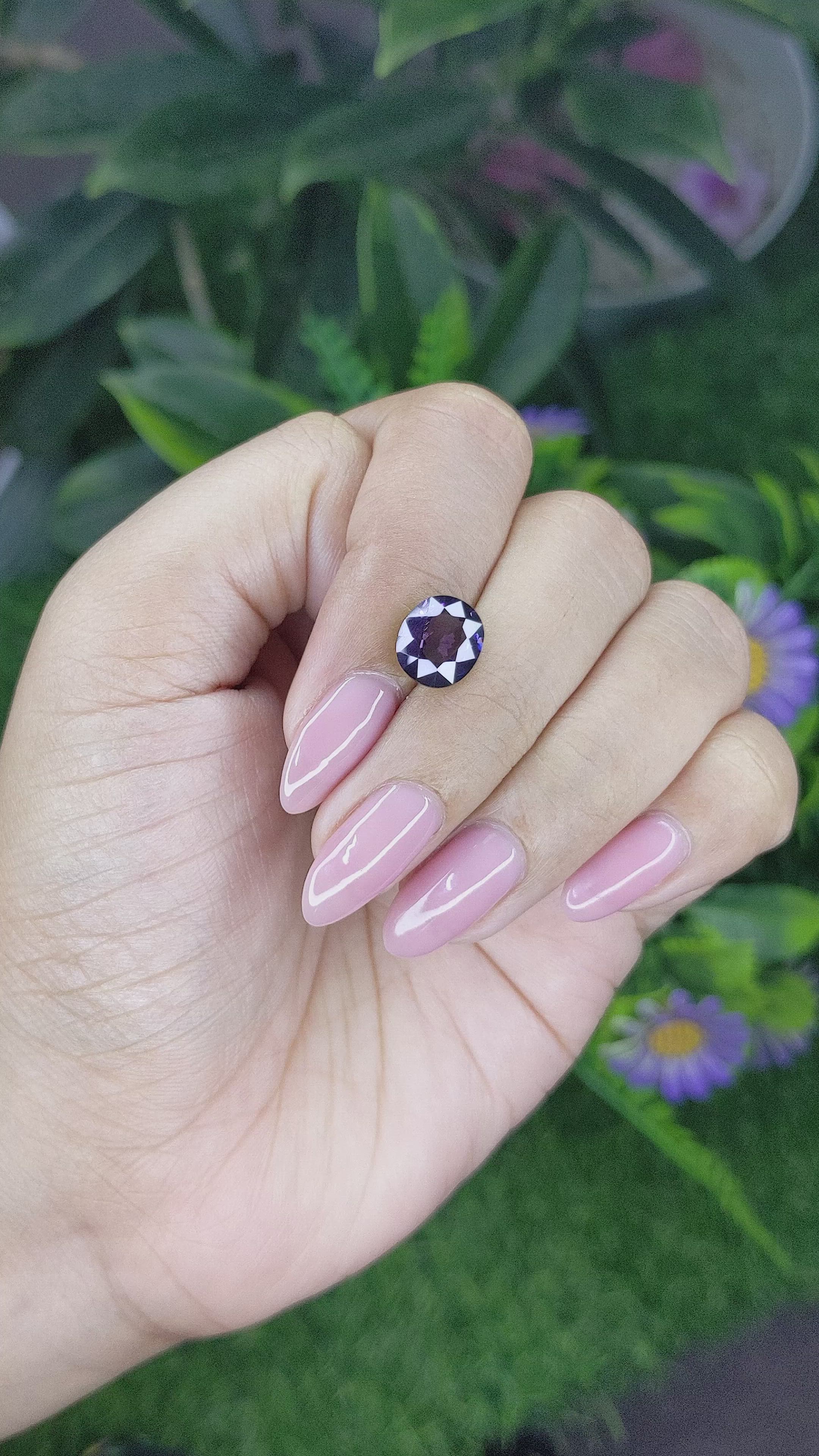 2.76 Ct. Spinel from Ceylon (Sri Lanka) Size Video