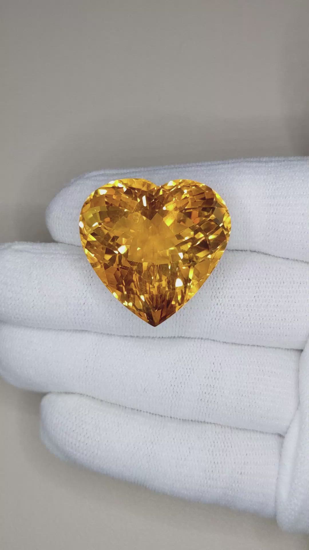 67.24 Ct. Citrine from South Africa Size Video