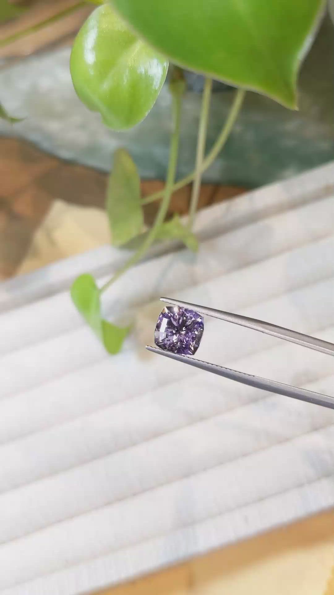 3.48 Ct. Tanzanite from Tanzania Size Video