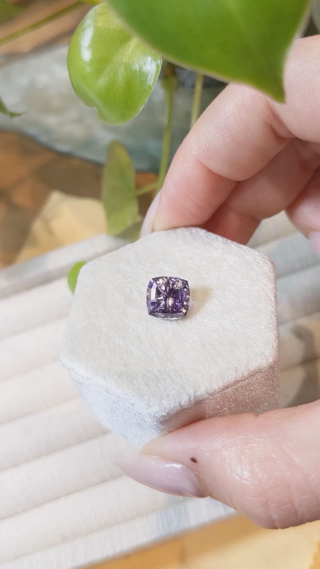 3.48 Ct. Tanzanite from Tanzania Size Video