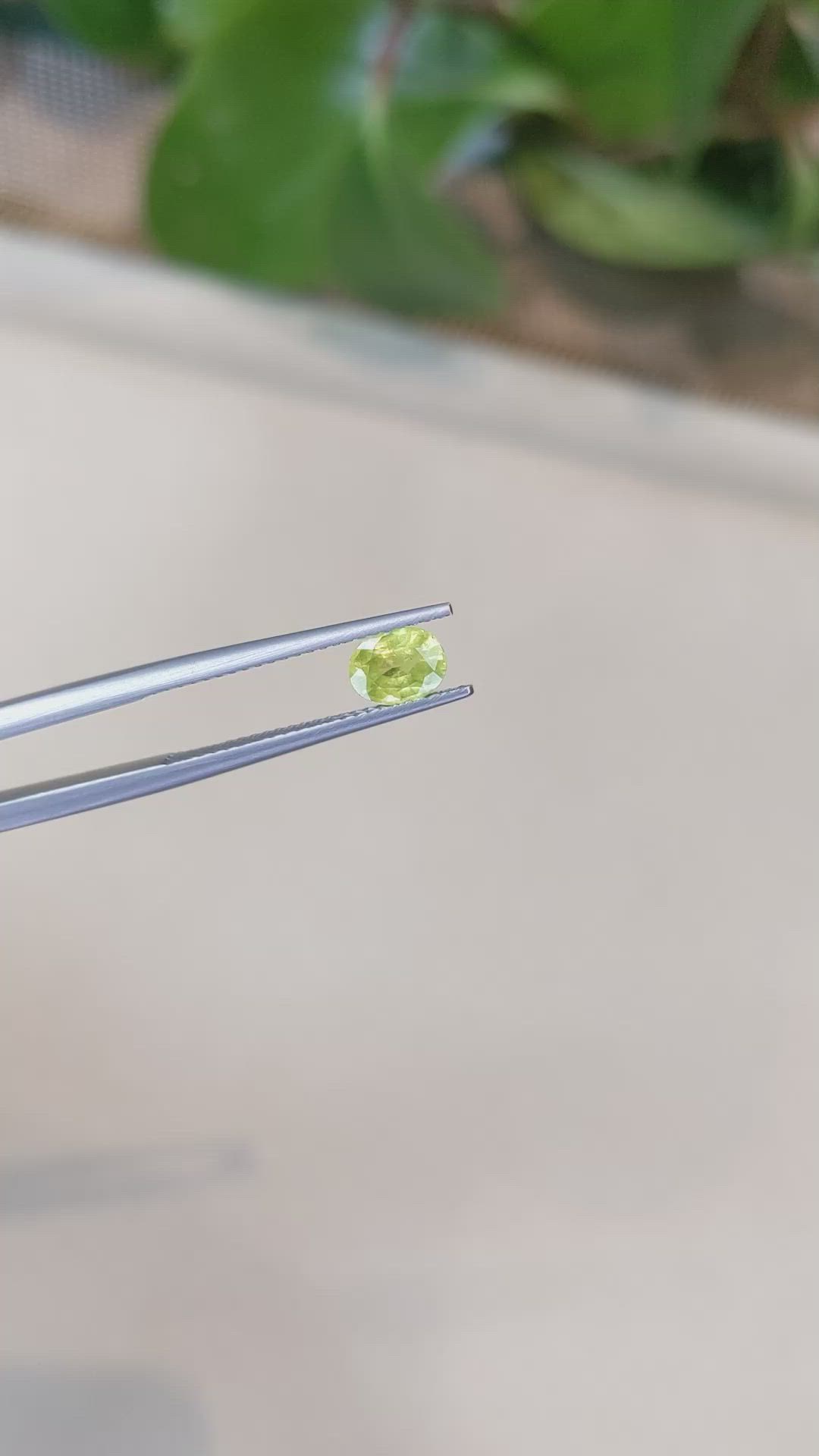 0.82 Ct. Mali Garnet from West Africa Size Video