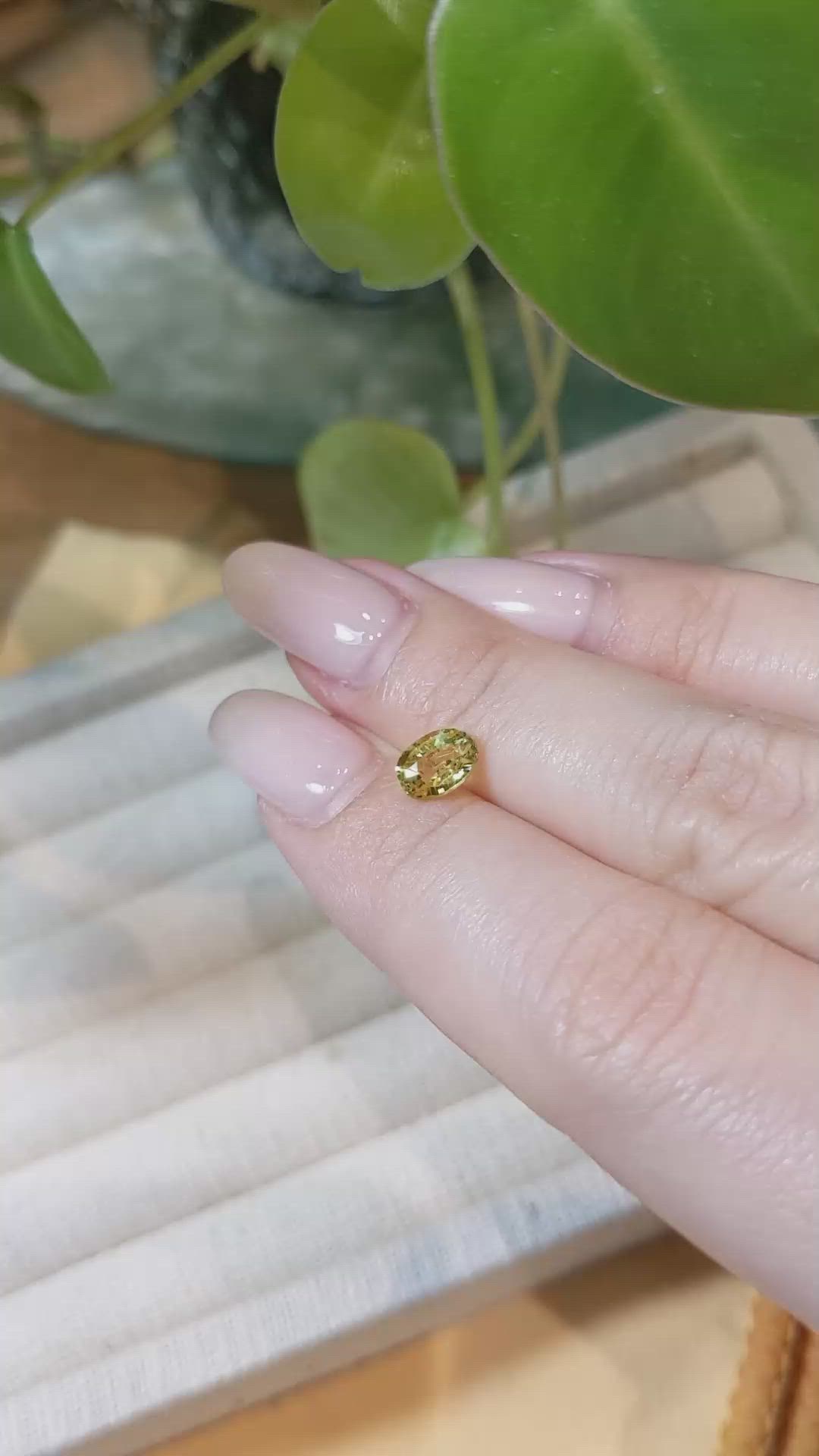 1.11 Ct. Mali Garnet from West Africa Size Video