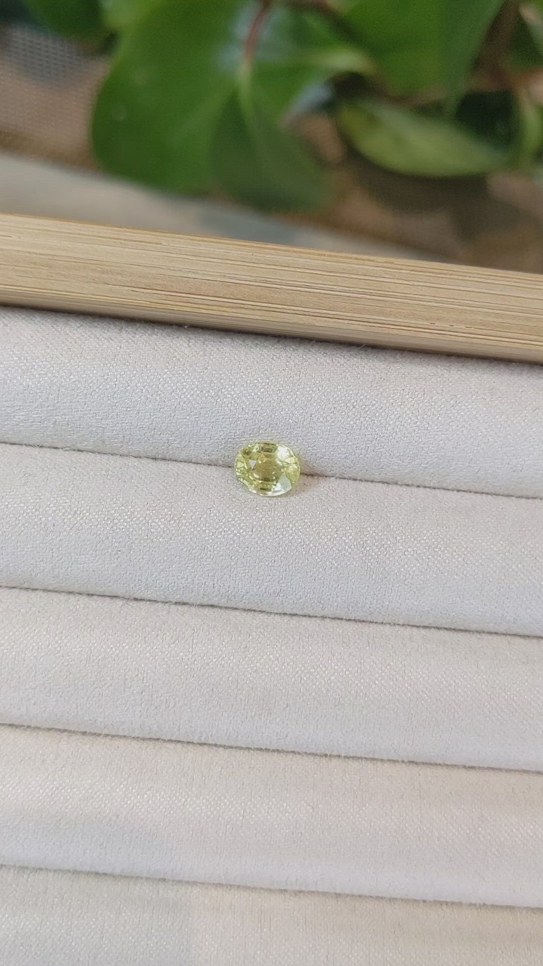 1.55 Ct. Mali Garnet from West Africa Size Video