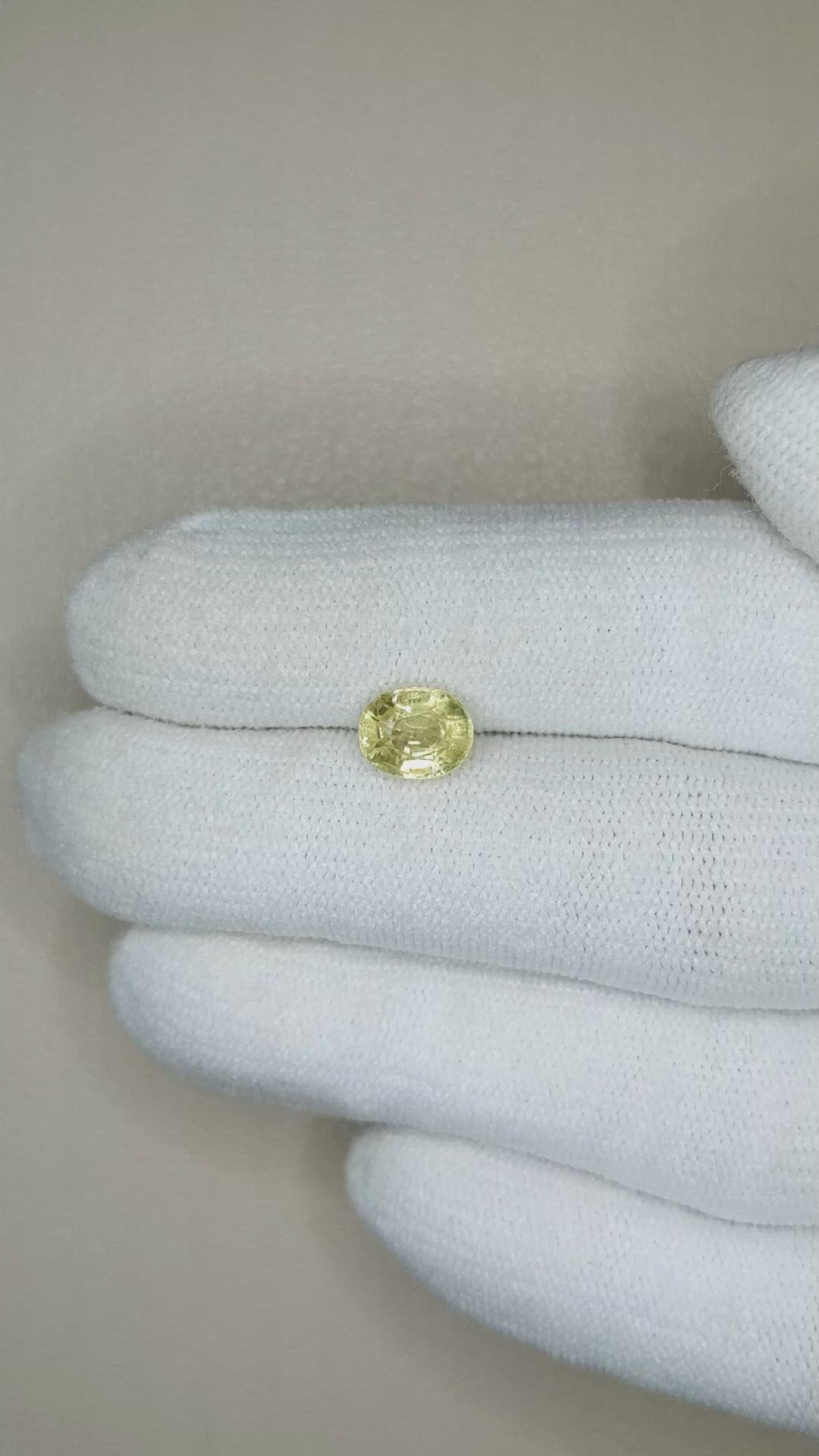 1.55 Ct. Mali Garnet from West Africa Size Video