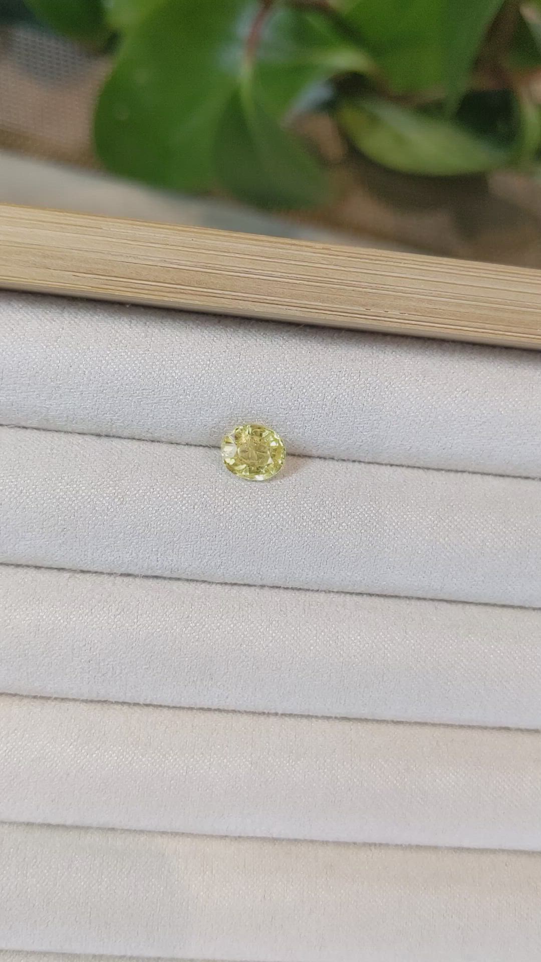 1.63 Ct. Mali Garnet from West Africa Size Video