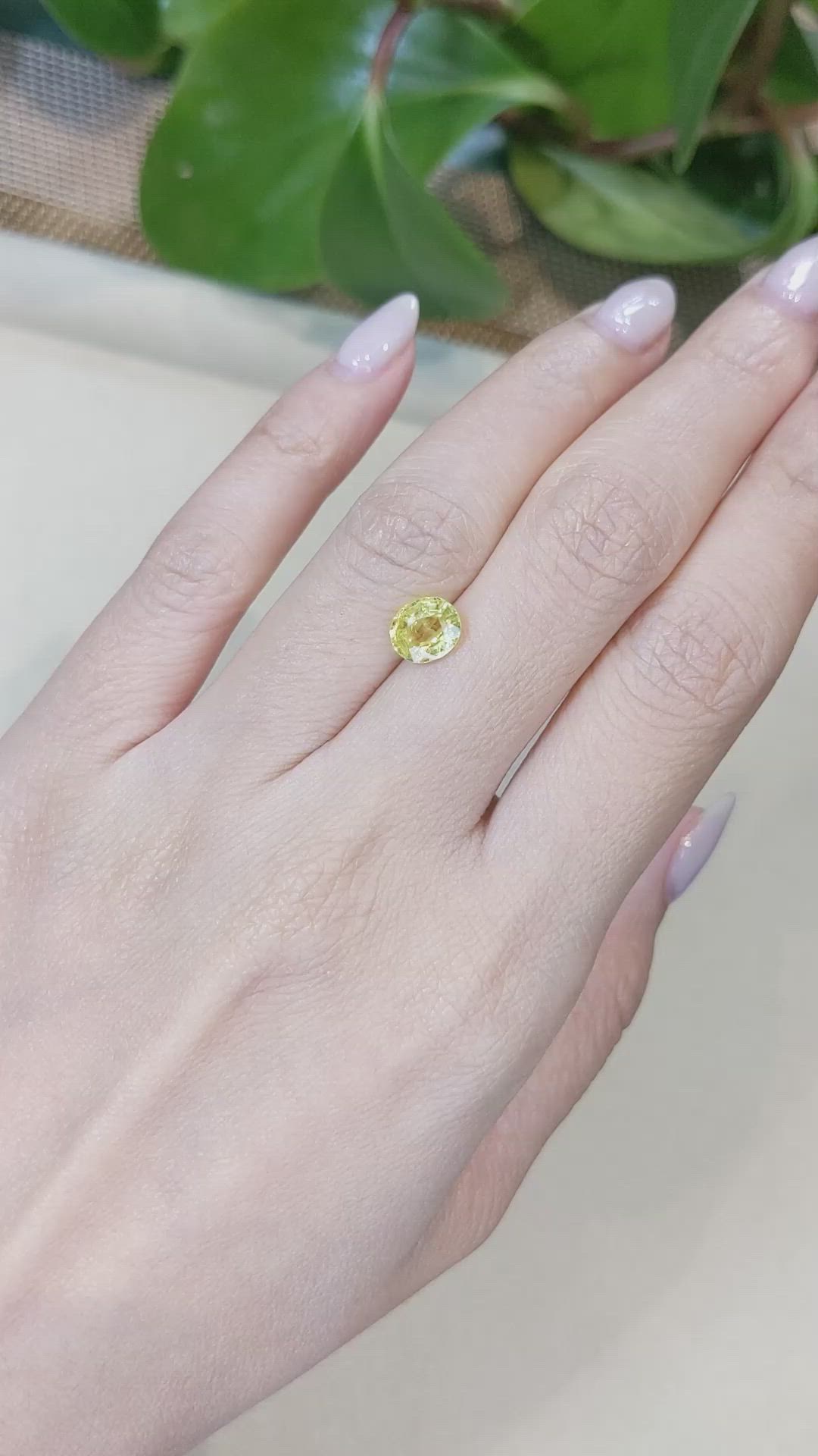 1.63 Ct. Mali Garnet from West Africa Size Video