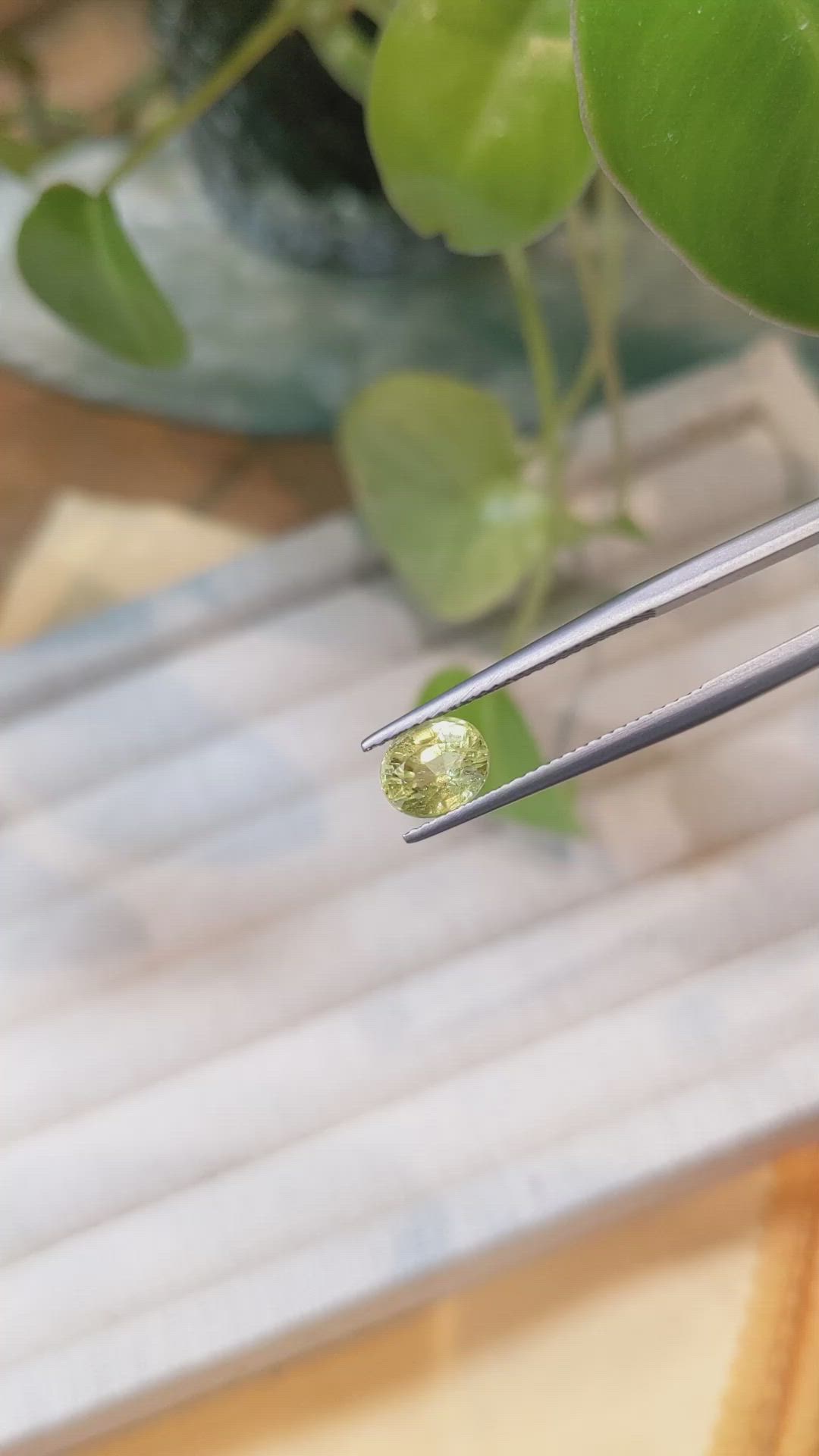 1.63 Ct. Mali Garnet from West Africa Size Video