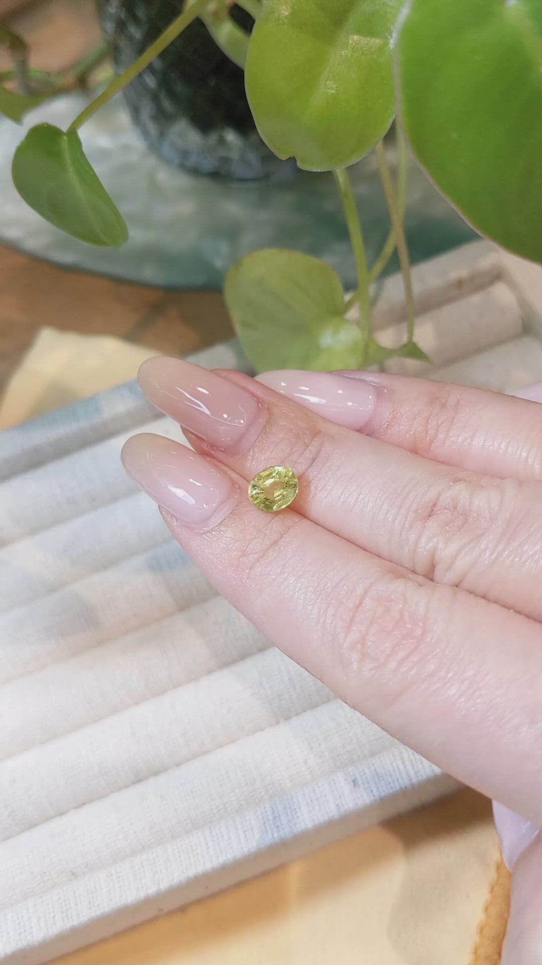 1.63 Ct. Mali Garnet from West Africa Size Video