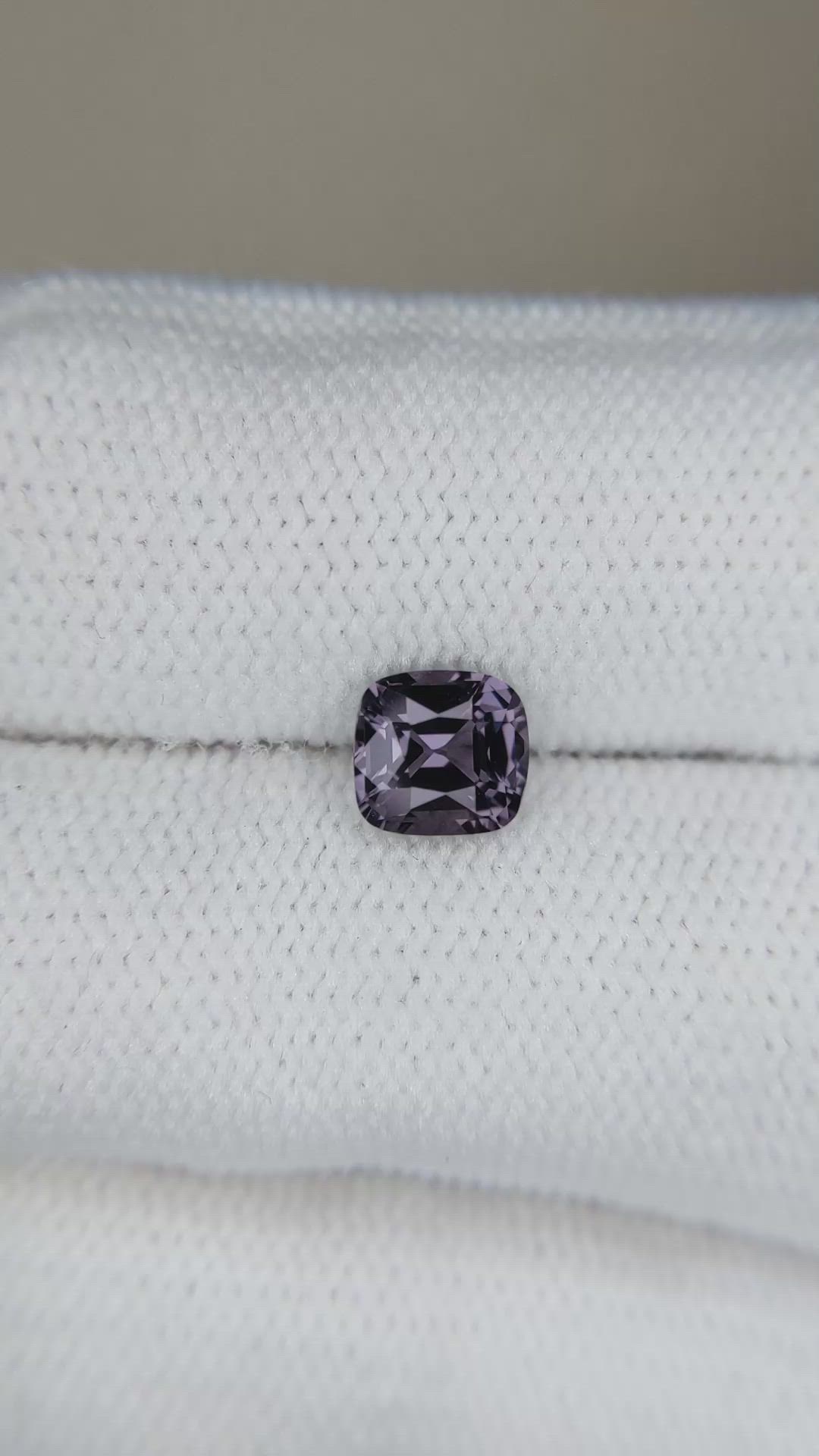 1.00 Ct. Purple Spinel from Burma (Myanmar) Size Video