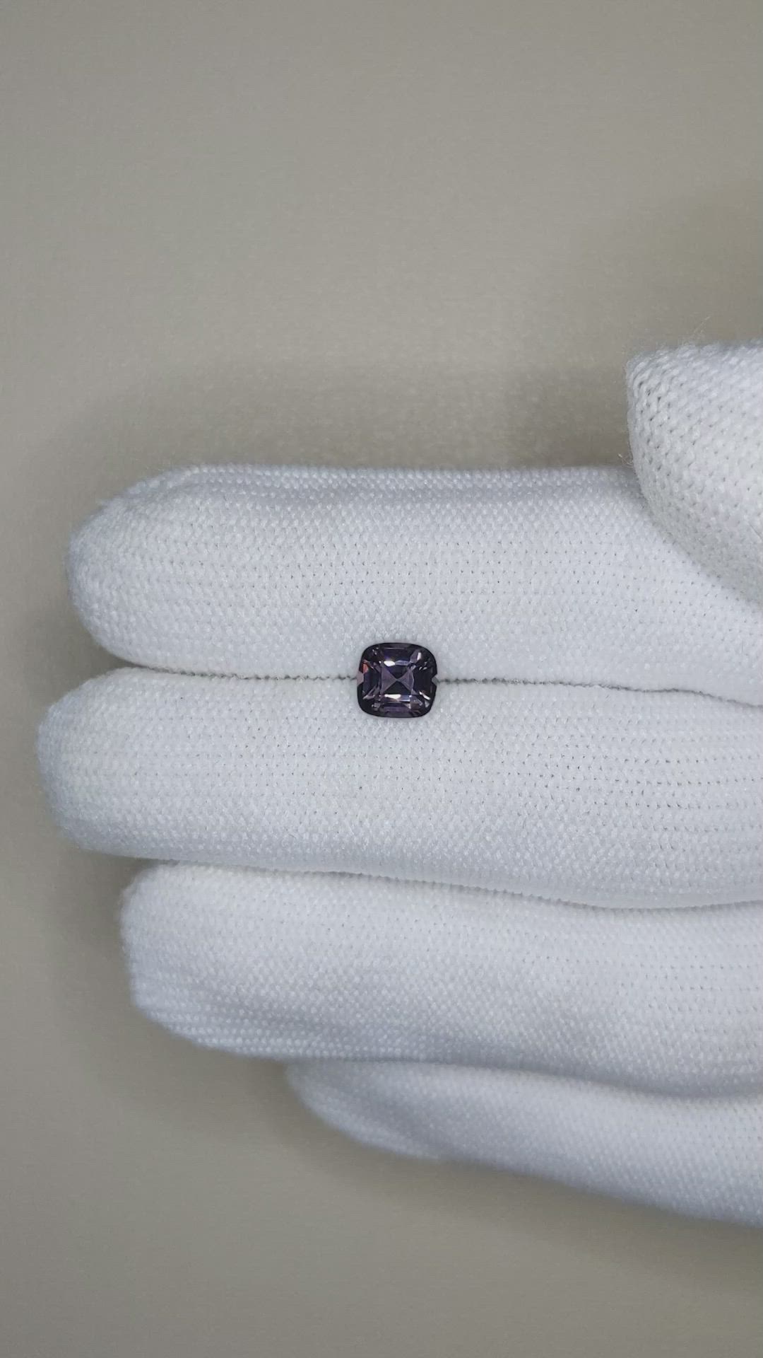 1.00 Ct. Purple Spinel from Burma (Myanmar) Size Video