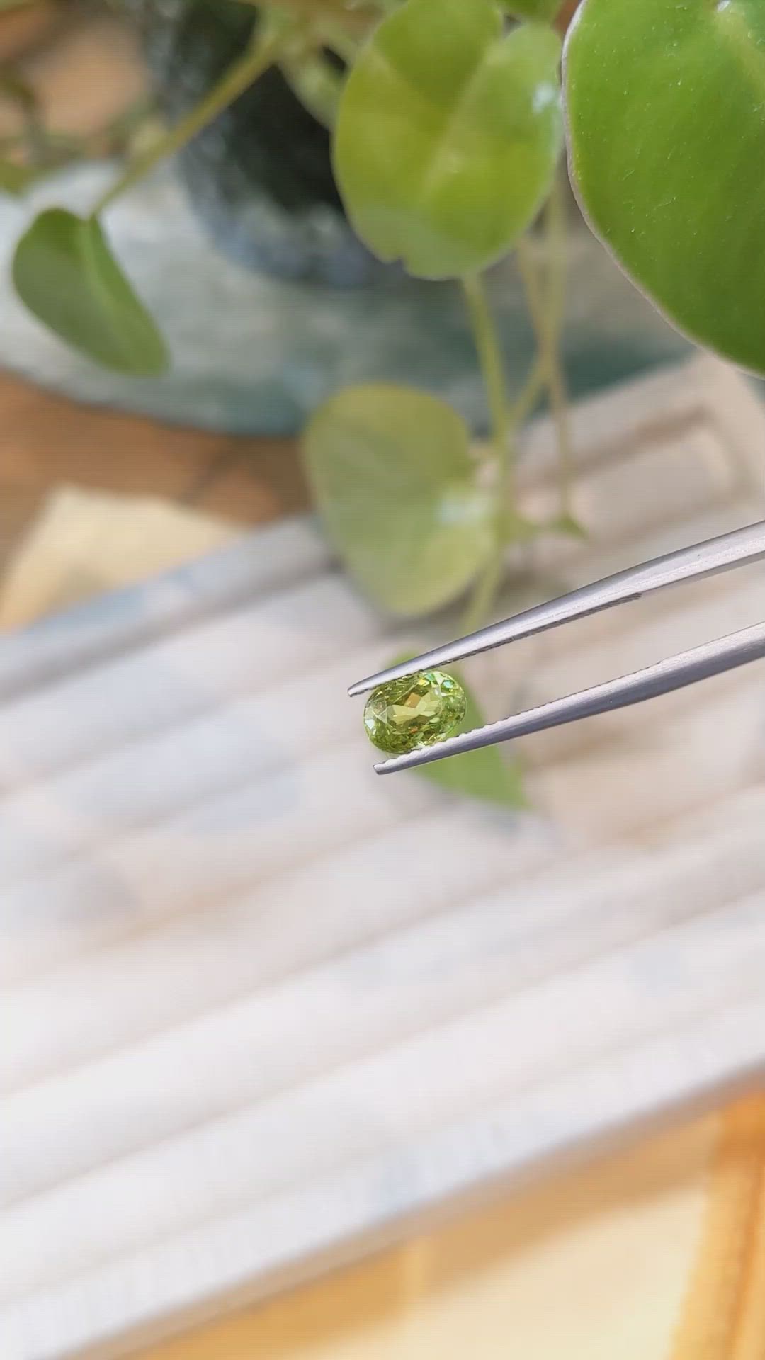 1.12 Ct. Sphene (Titanite) from Madagascar Size Video