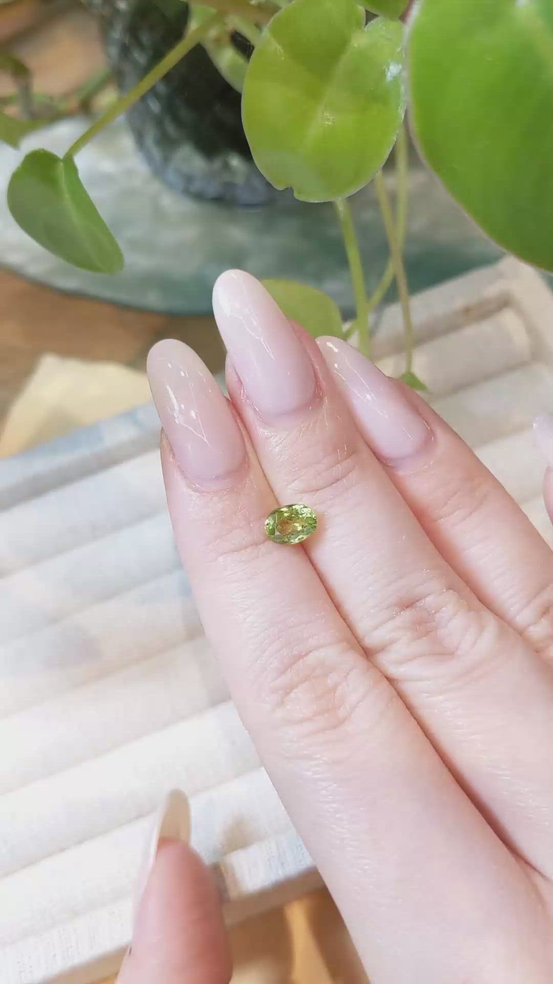 1.12 Ct. Sphene (Titanite) from Madagascar Size Video