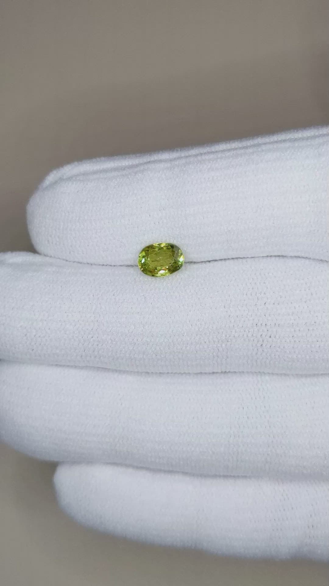 1.12 Ct. Sphene (Titanite) from Madagascar Size Video