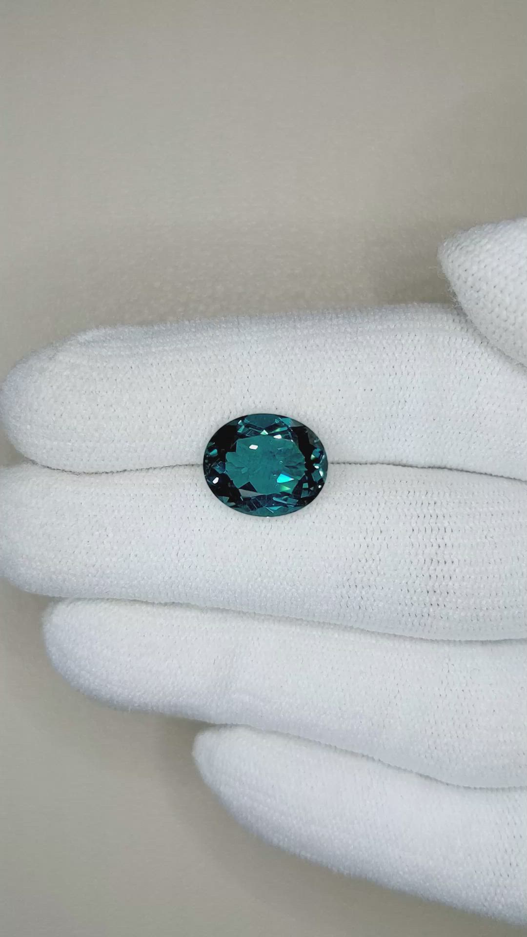 5.35 Ct. Topaz from Brazil Size Video