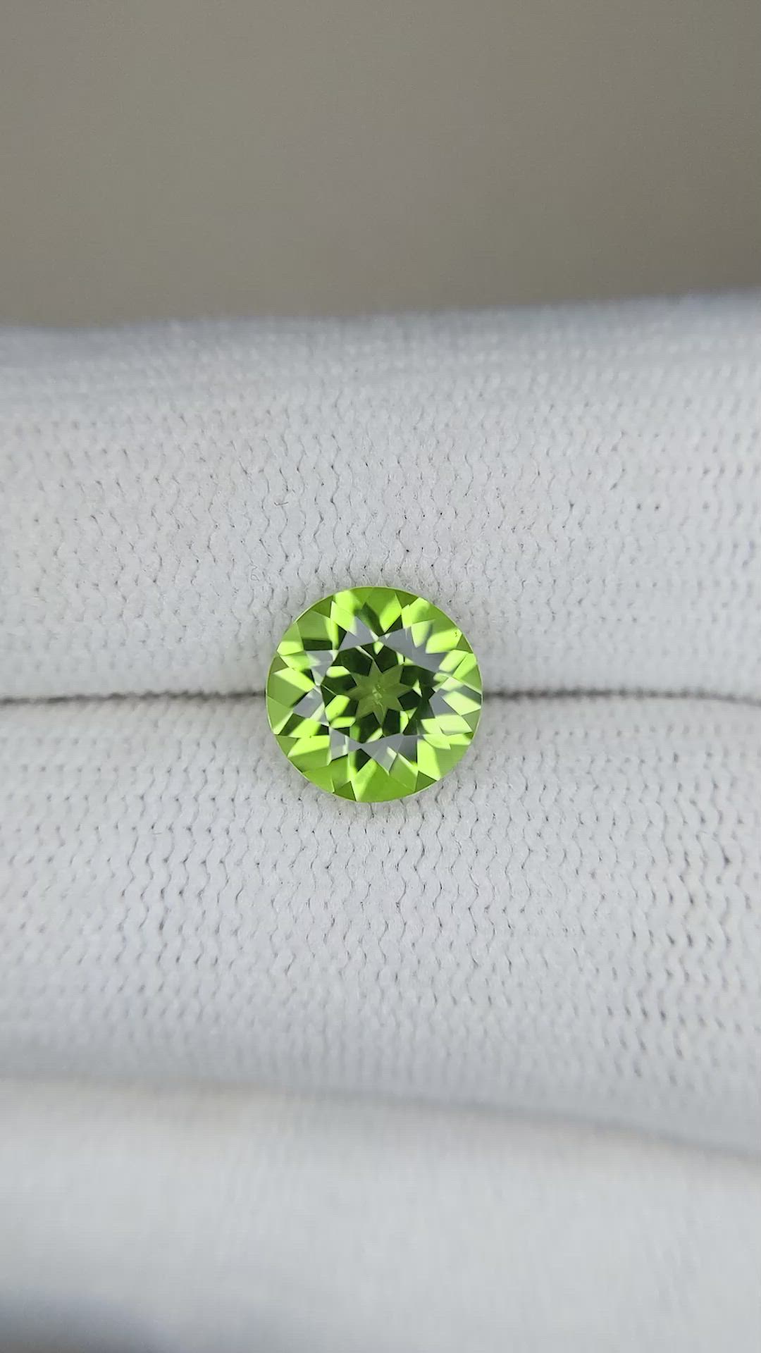 1.86 Ct. Peridot from Burma (Myanmar) Size Video