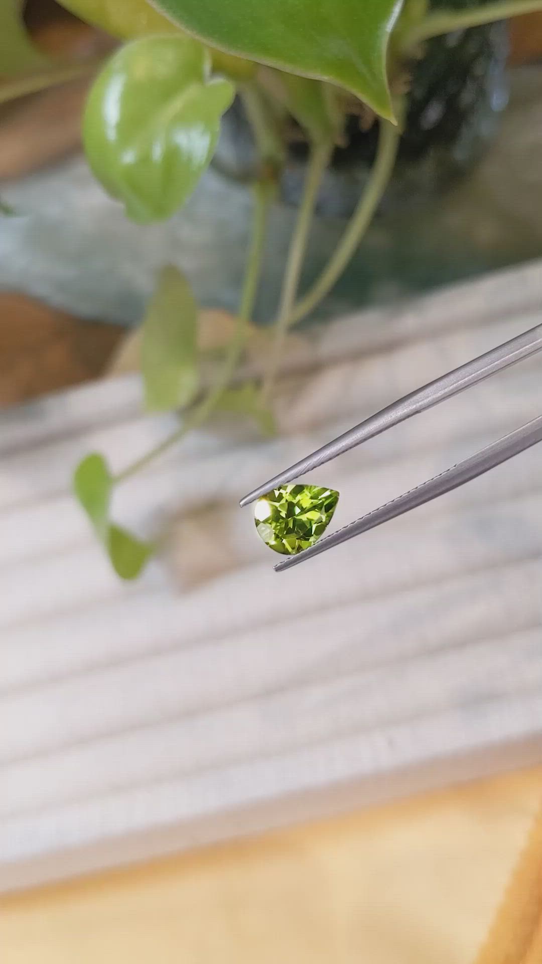 1.78 Ct. Peridot from Burma (Myanmar) Size Video
