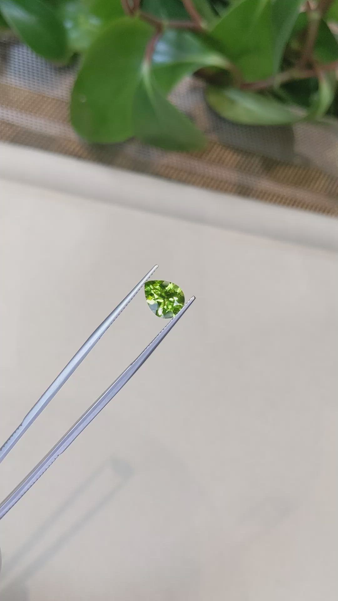 2.32 Ct. Peridot from Burma (Myanmar) Size Video