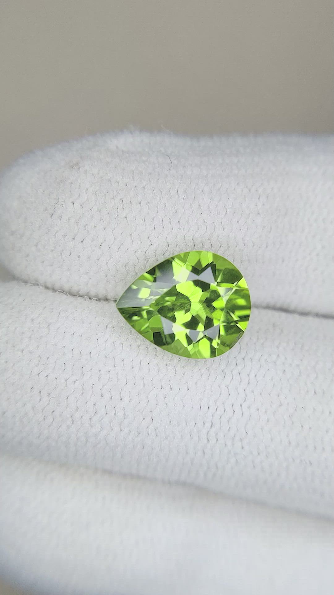 2.32 Ct. Peridot from Burma (Myanmar) Size Video