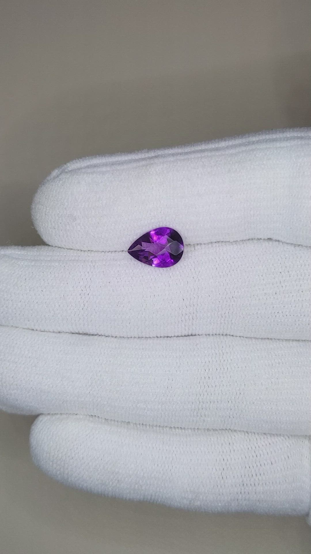 1.50 Ct. Amethyst from Brazil Size Video