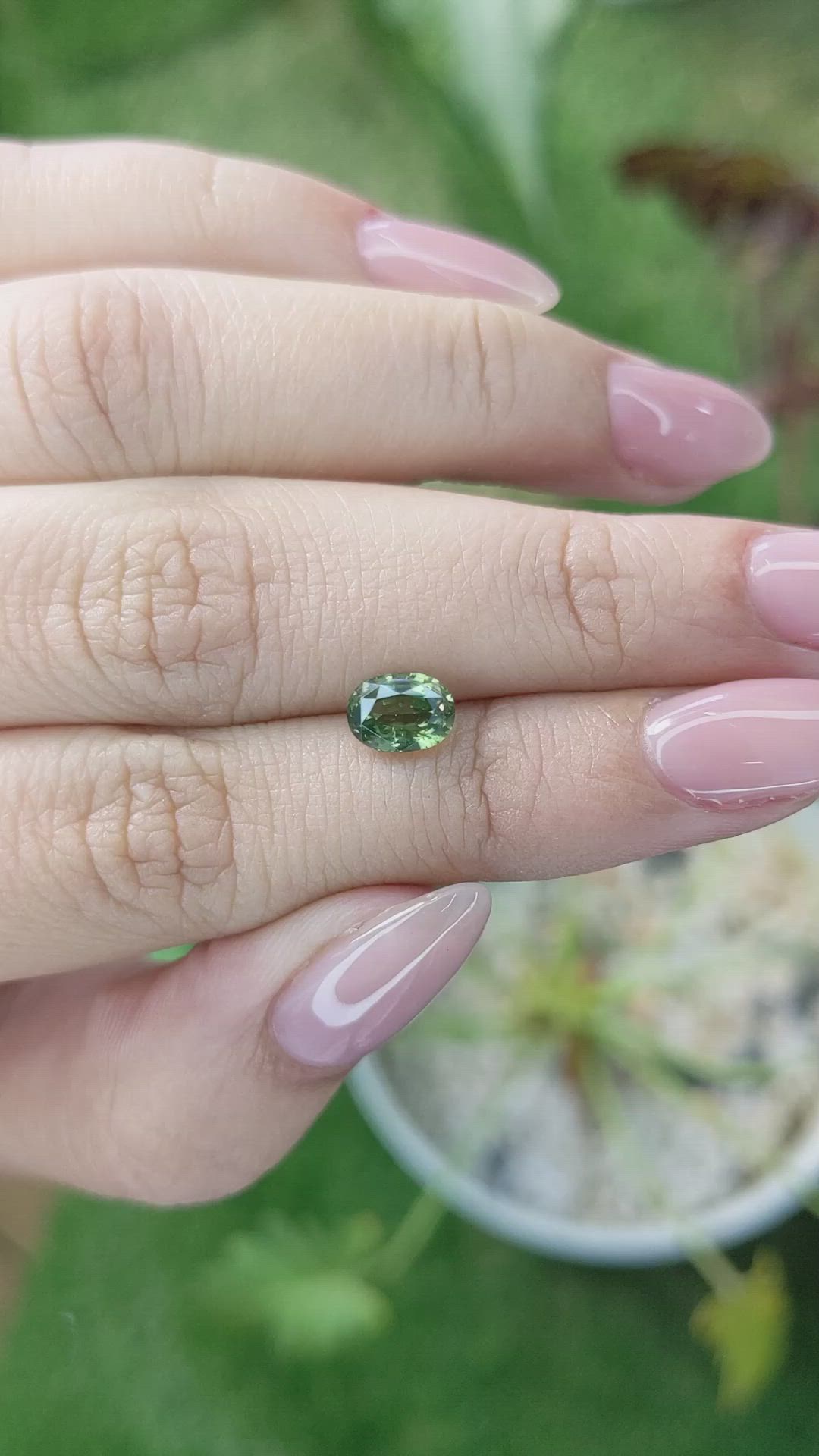 1.43 Ct. Zircon from Ceylon (Sri Lanka) Size Video