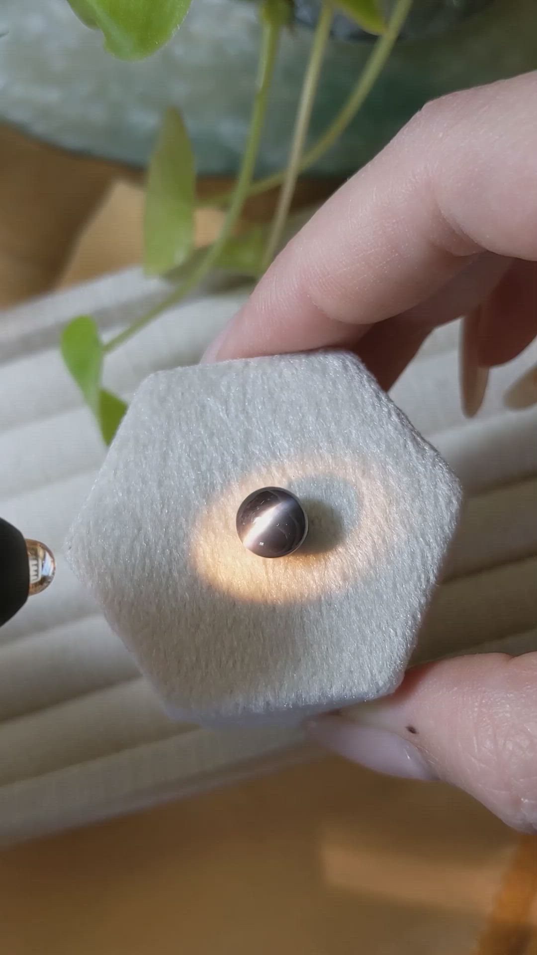 4.60 Ct. Alexandrite from Ceylon (Sri Lanka) Size Video