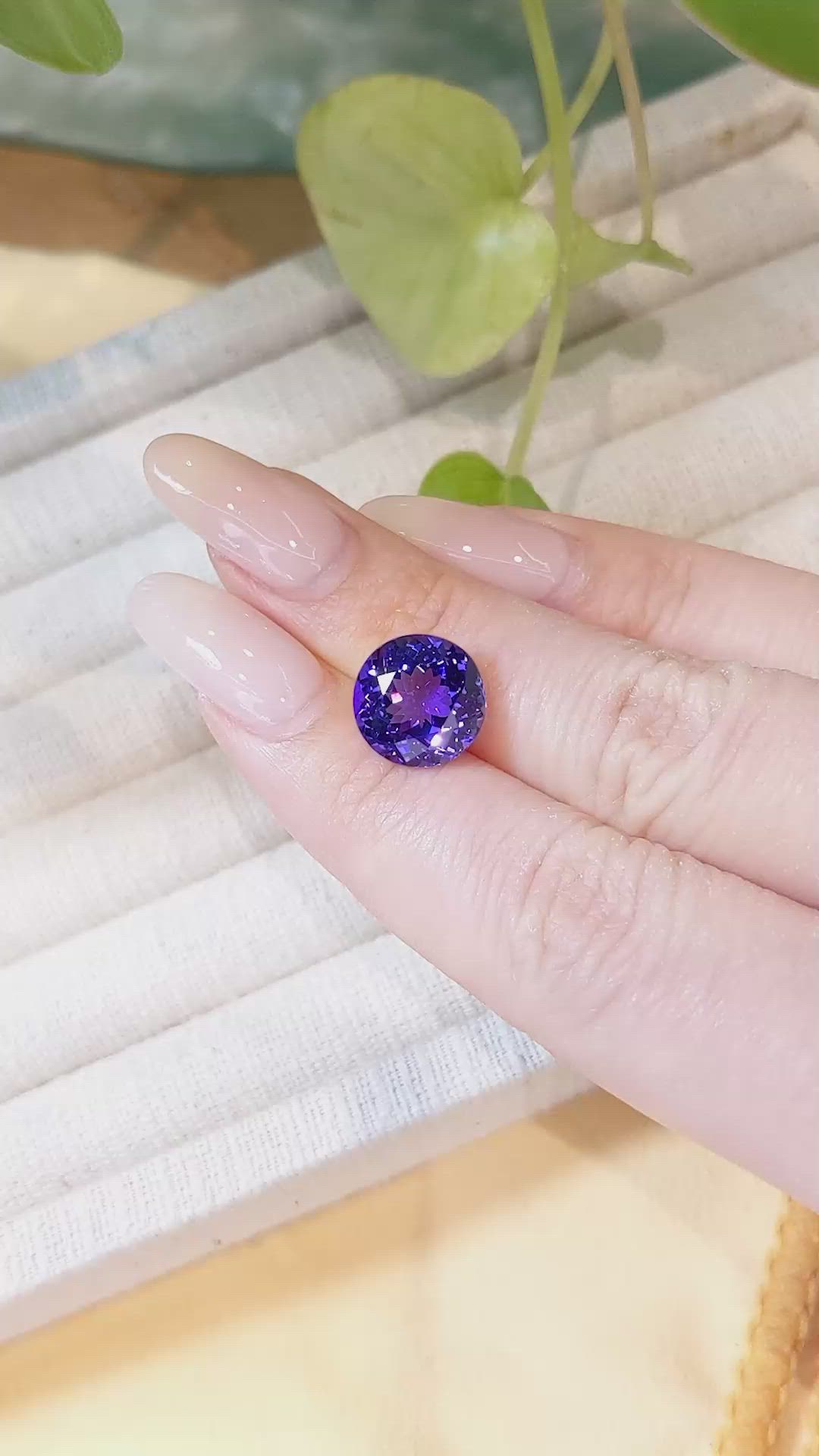 6.79 Ct. Tanzanite from Tanzania Size Video