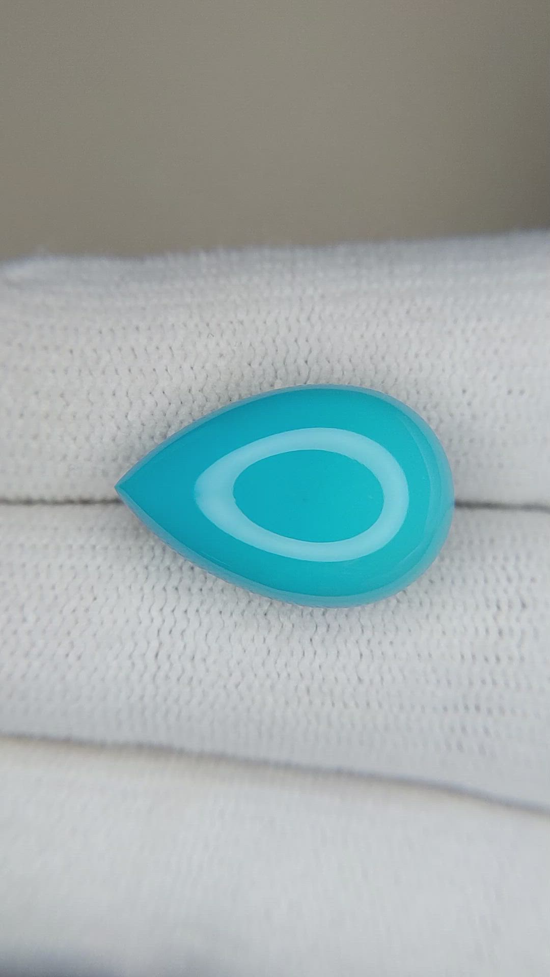 9.35 Ct. Cabochon Turquoise from USA Size Video