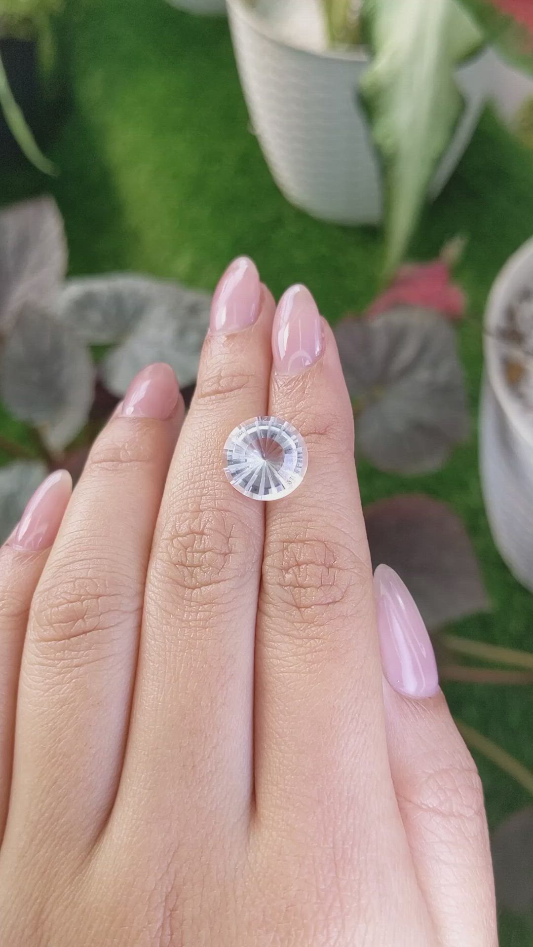 5.27 Ct. Quartz from Brazil Size Video