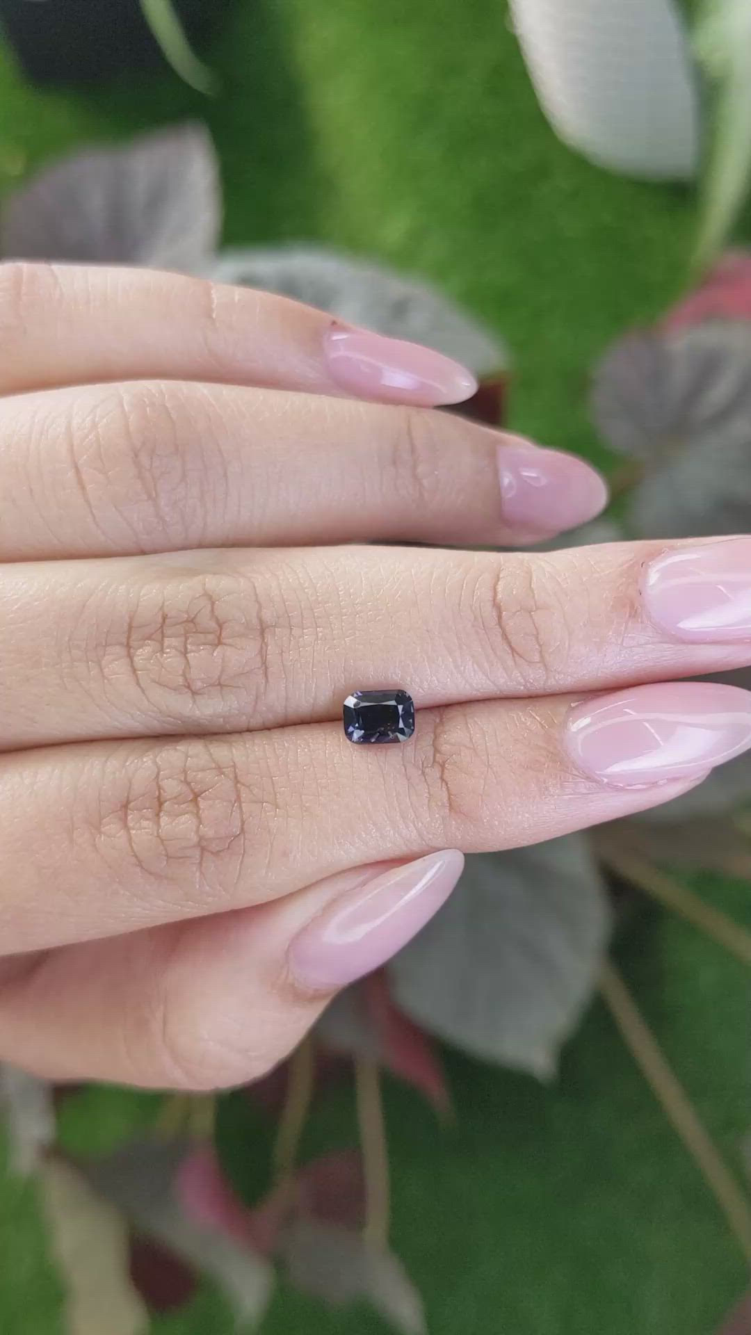 0.96 Ct. Spinel from Ceylon (Sri Lanka) Size Video