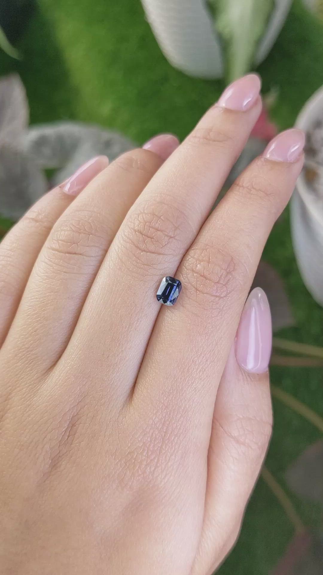 0.96 Ct. Spinel from Ceylon (Sri Lanka) Size Video