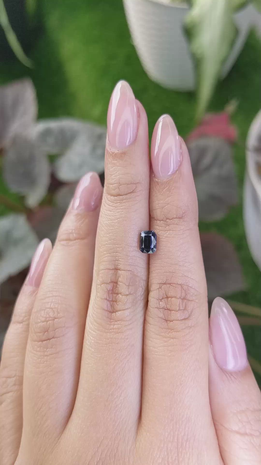 0.96 Ct. Spinel from Ceylon (Sri Lanka) Size Video