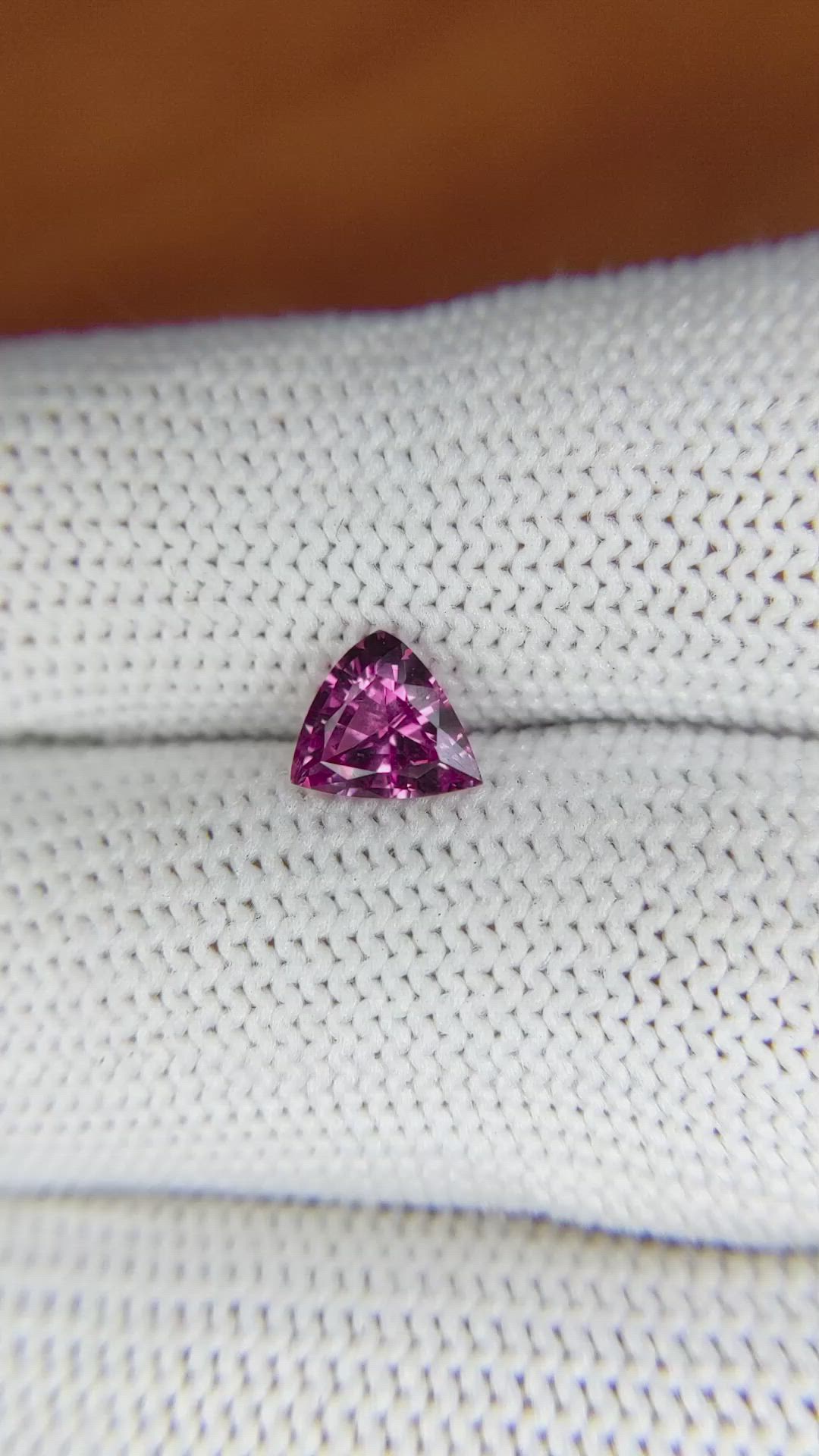 0.82 Ct. Malaya Garnet from Tanzania Size Video