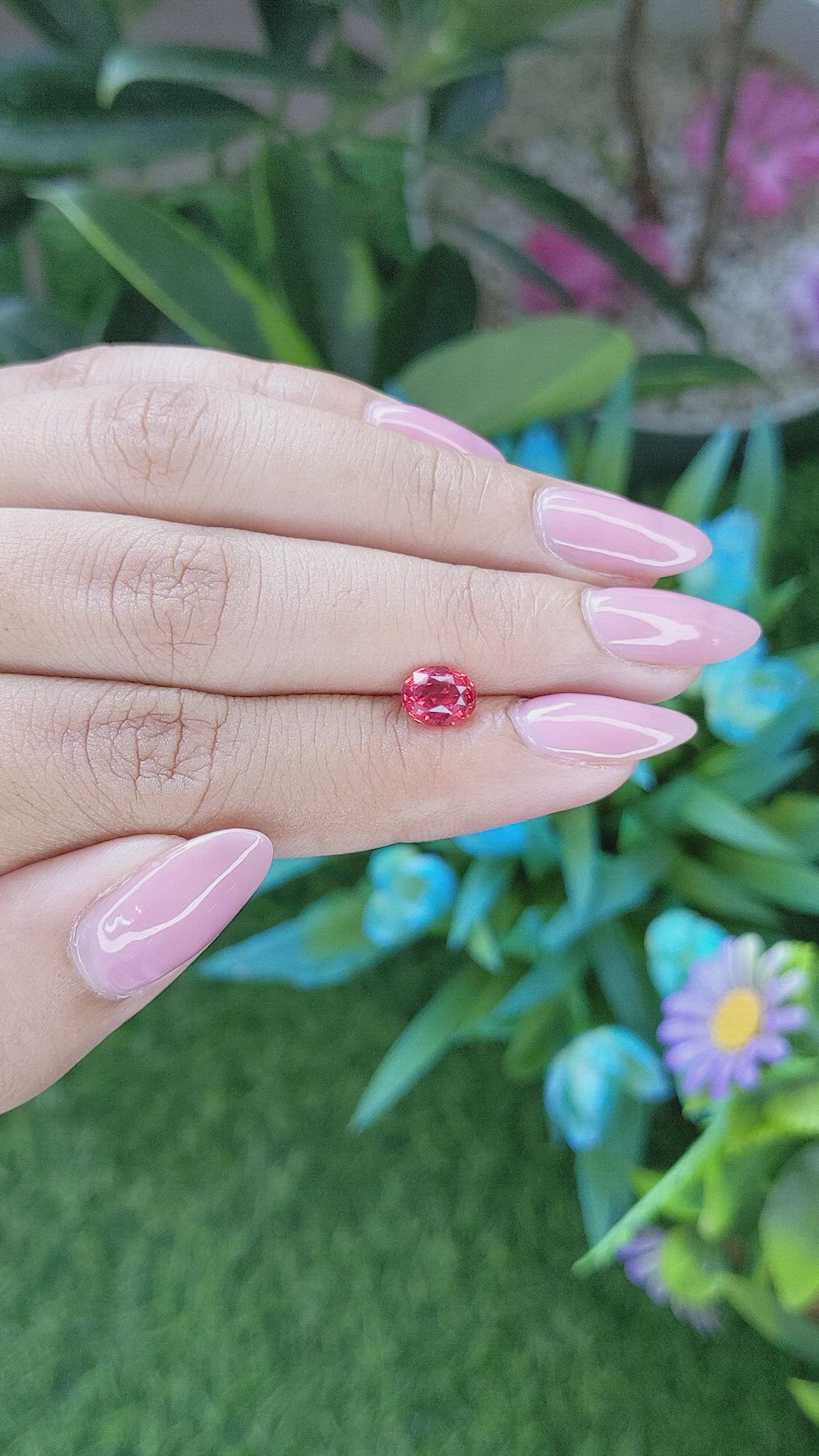 1.12 Ct. Spinel from Tanzania Size Video