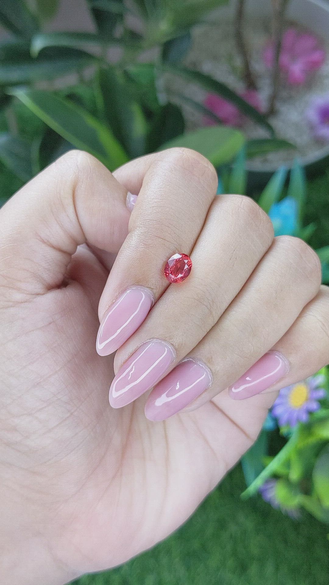 1.12 Ct. Spinel from Tanzania Size Video