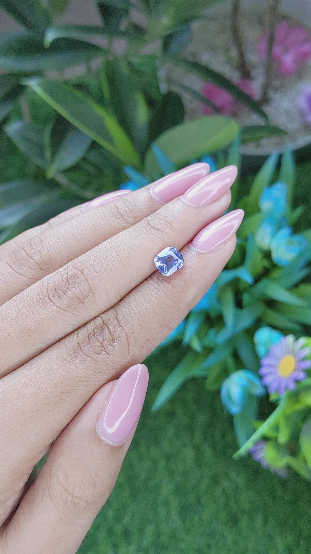 1.63 Ct. Spinel from Tanzania Size Video