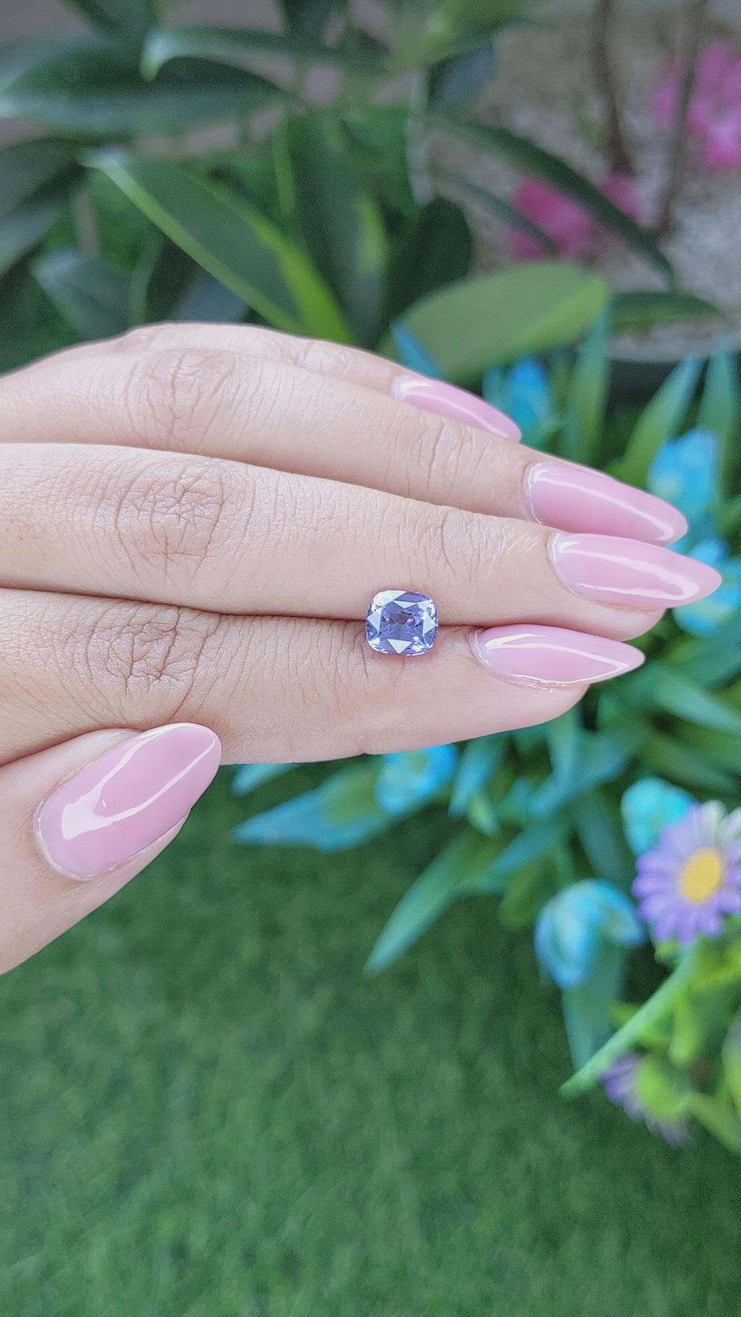 1.63 Ct. Spinel from Tanzania Size Video