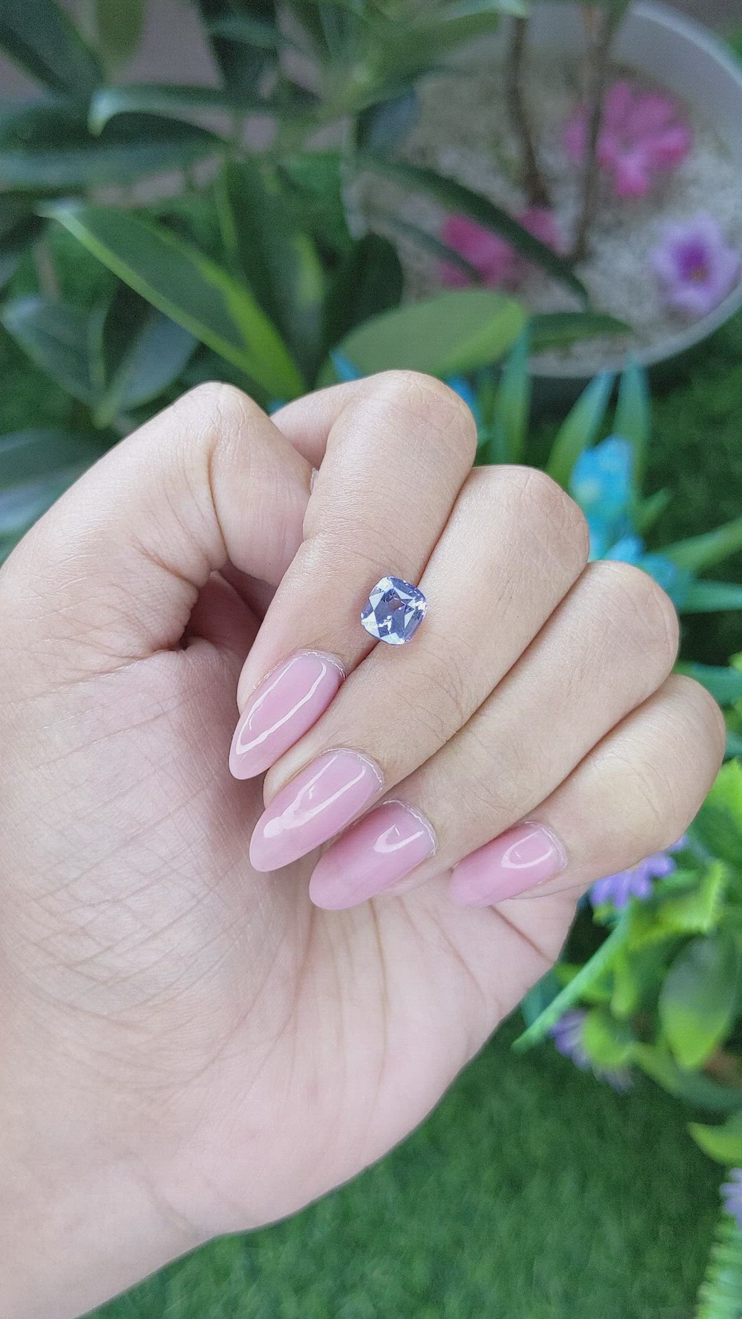 1.63 Ct. Spinel from Tanzania Size Video