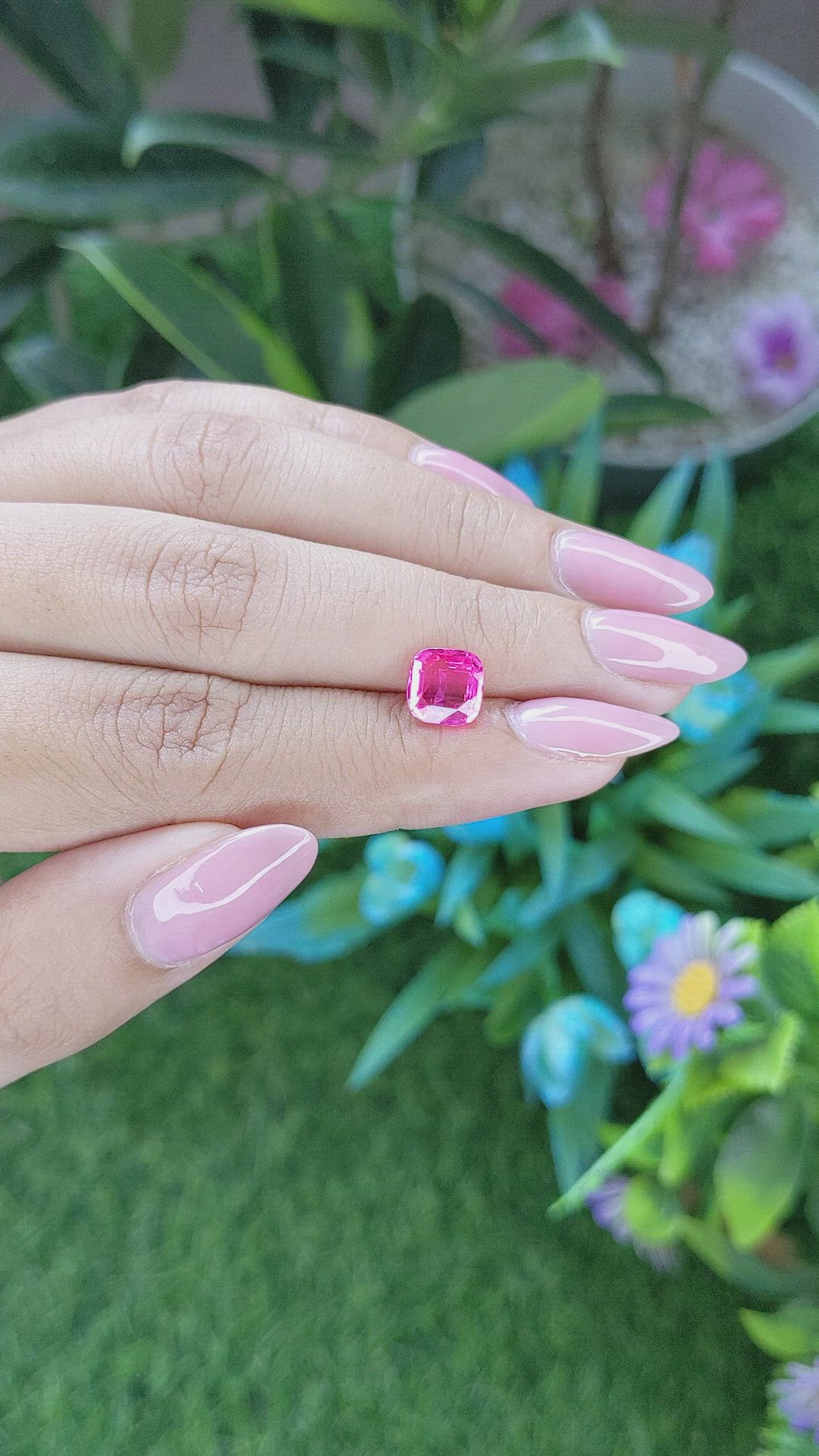 2.03 Ct. Spinel from Tanzania Size Video