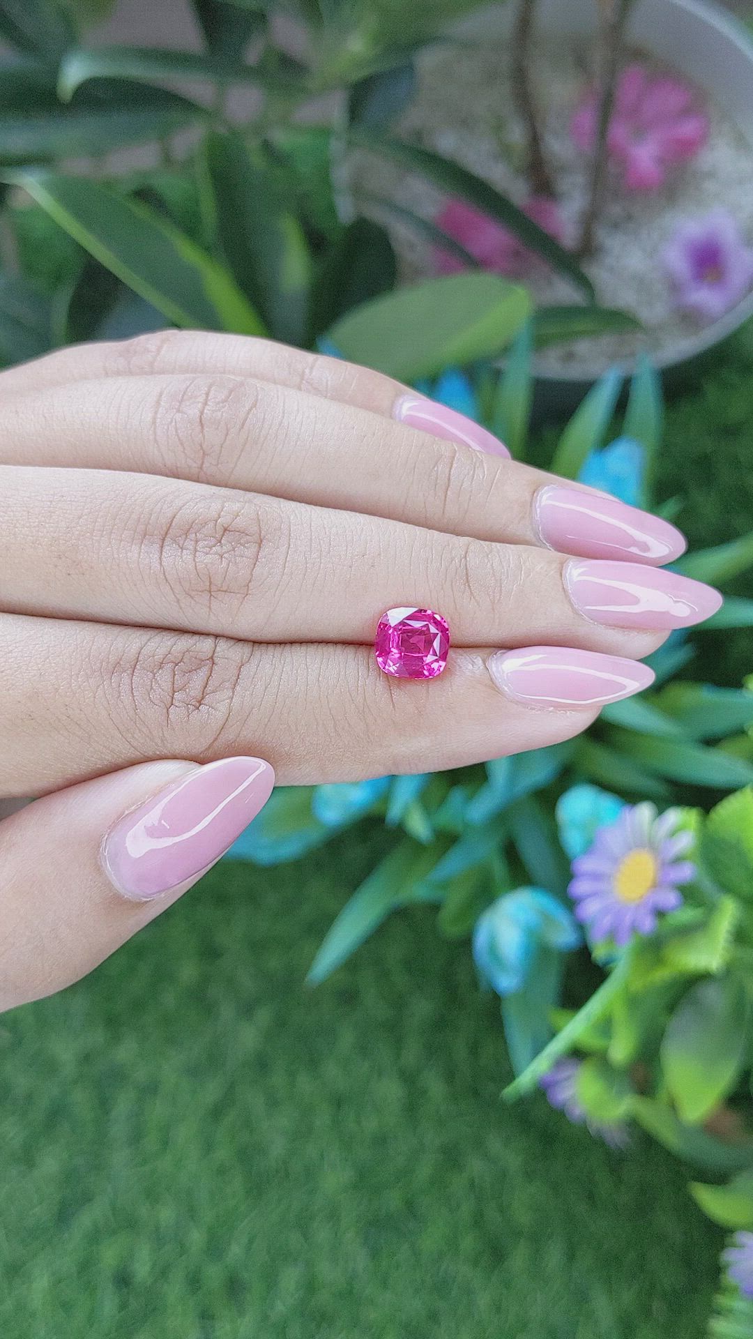 2.17 Ct. Spinel from Tanzania Size Video