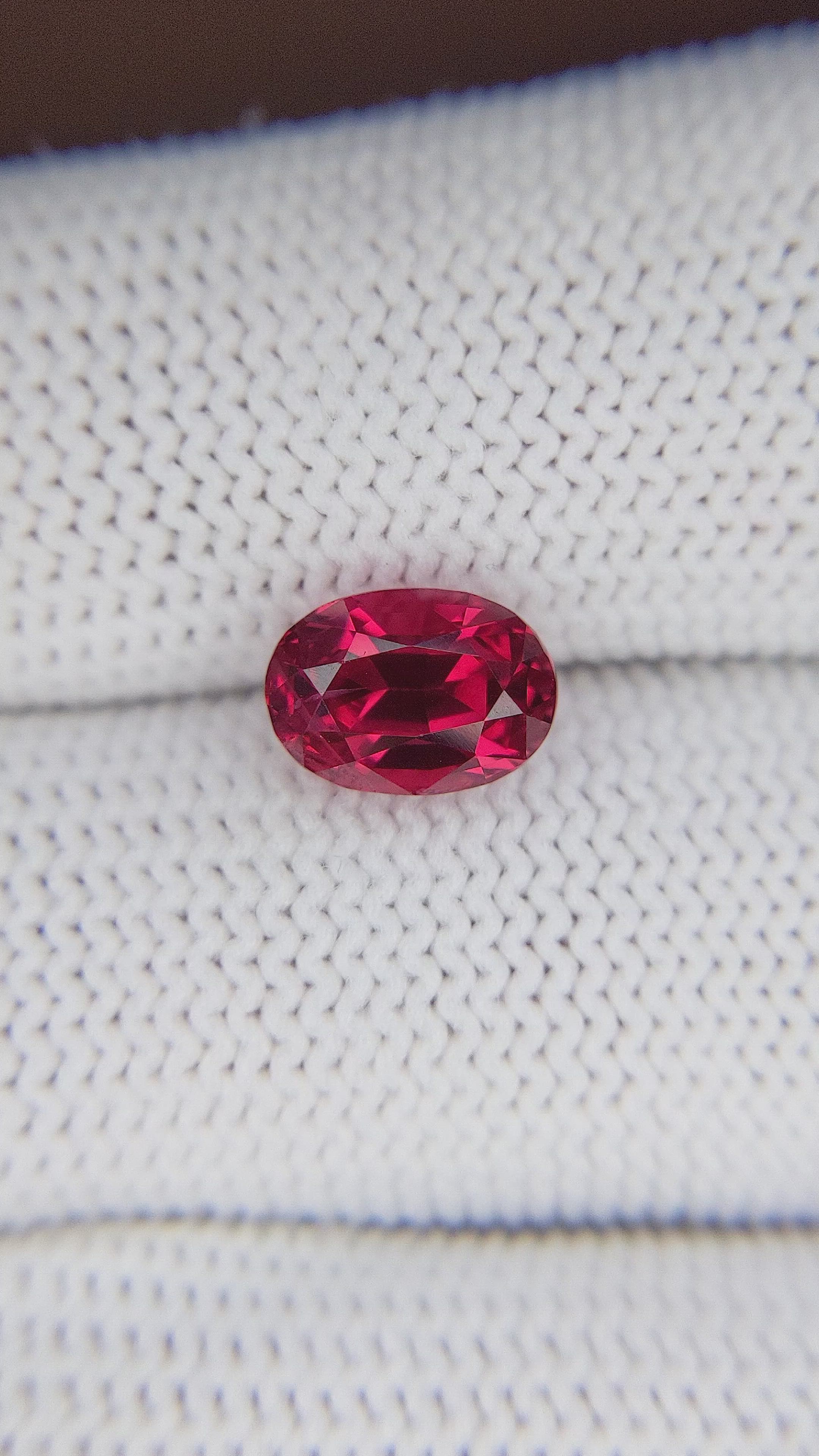 2.54 Ct. Spinel from Tanzania Size Video