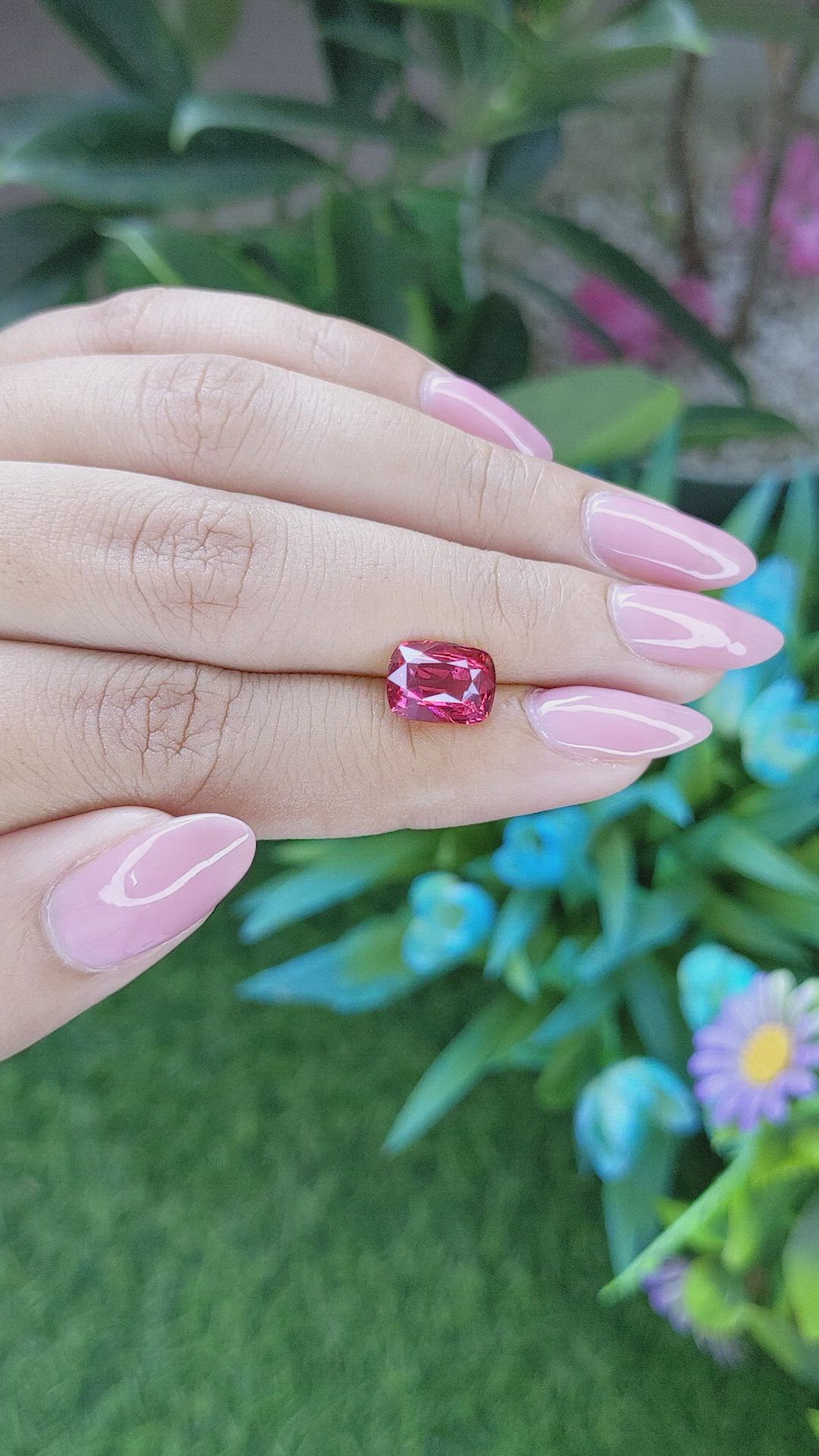 3.01 Ct. Spinel from Tanzania Size Video