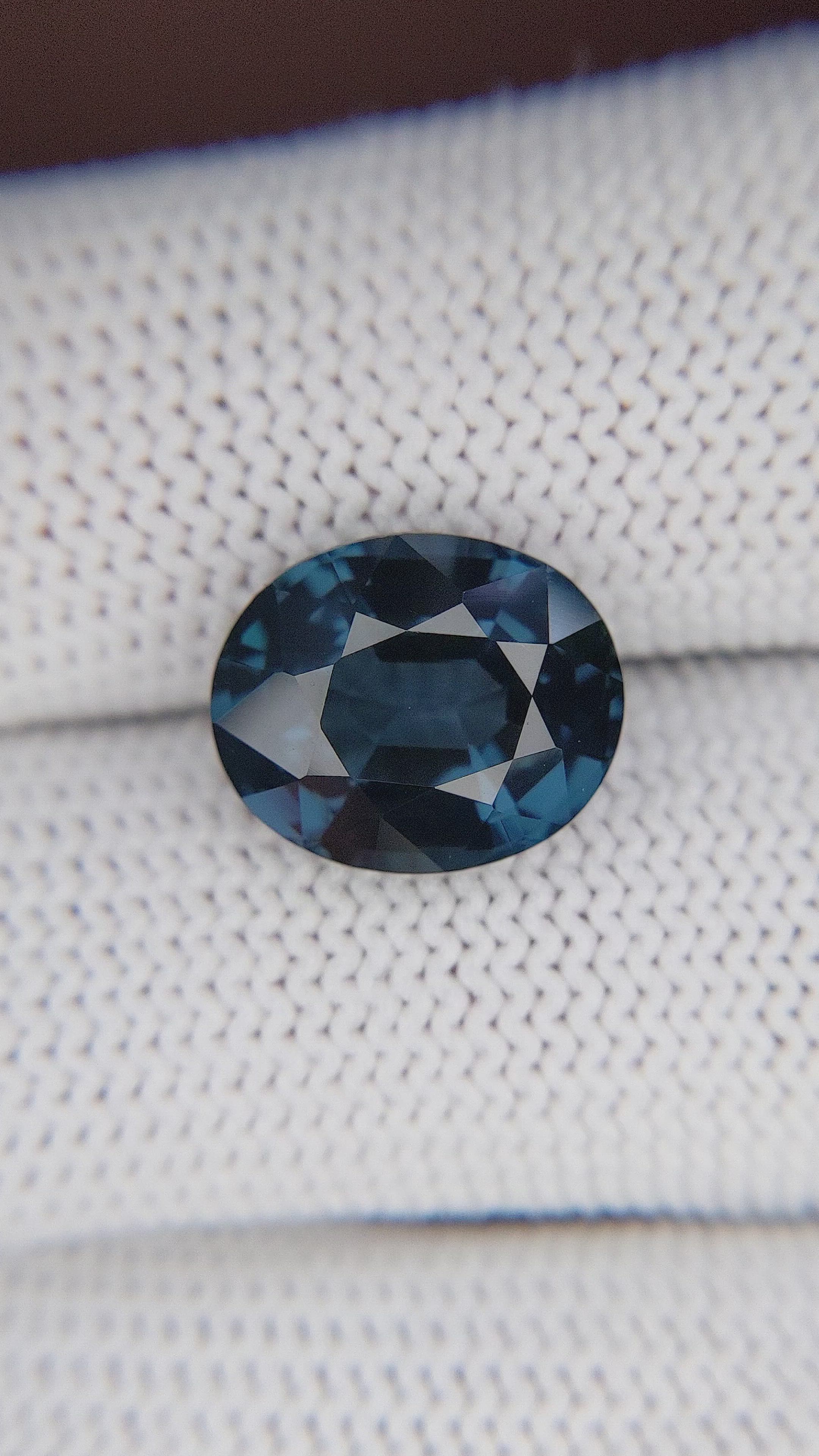 6.84 Ct. Spinel from Tanzania Size Video
