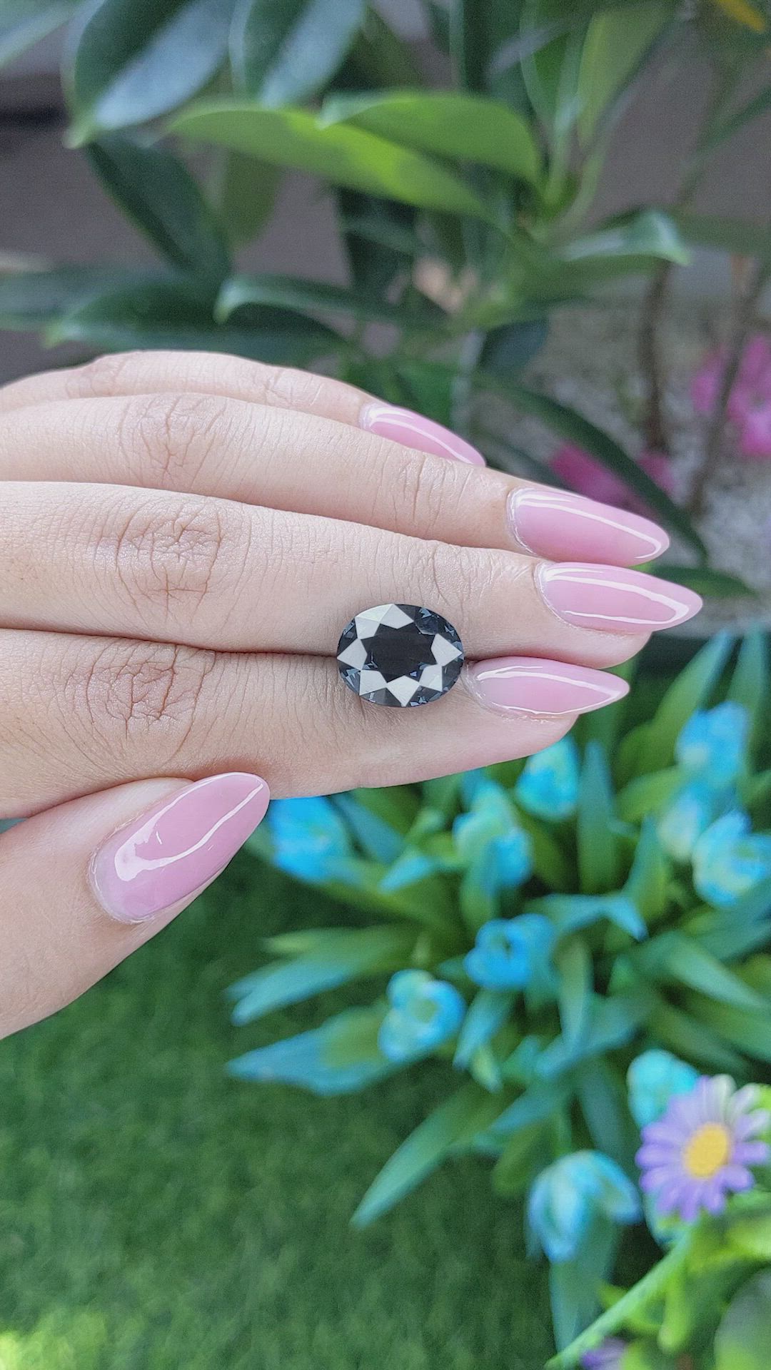 6.84 Ct. Spinel from Tanzania Size Video