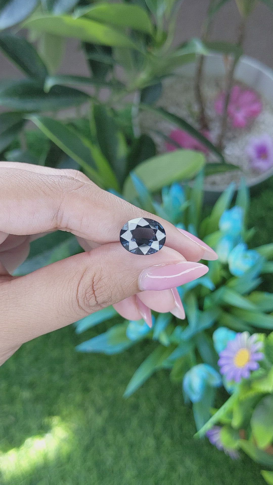 6.84 Ct. Spinel from Tanzania Size Video