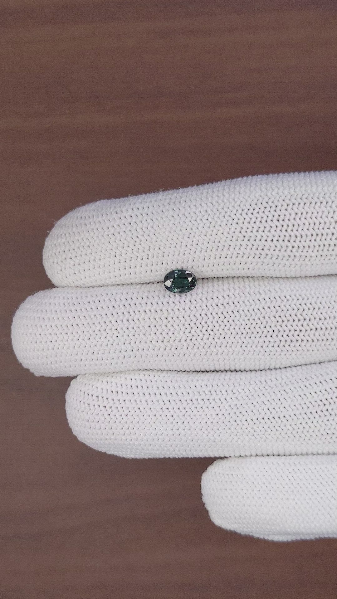 0.81 Ct. Garnet from Tanzania Size Video