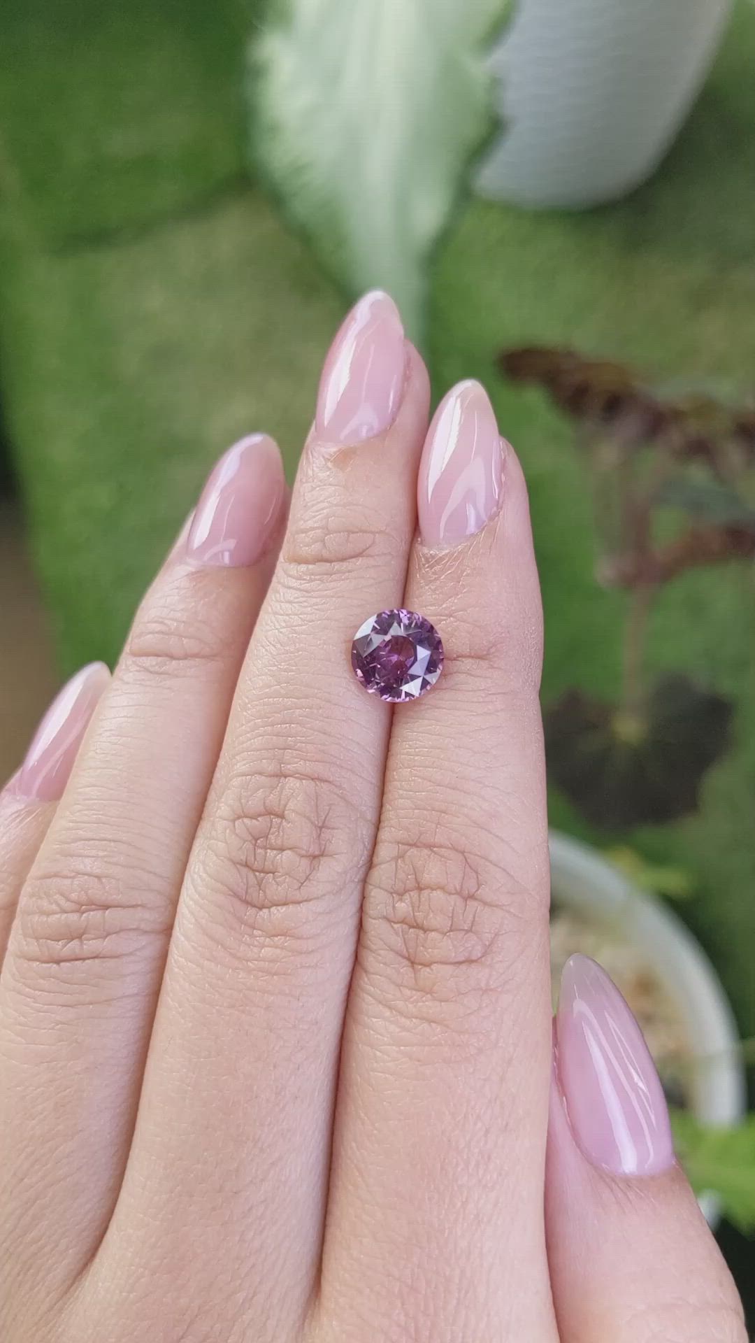 2.47 Ct. Spinel from Ceylon (Sri Lanka) Size Video